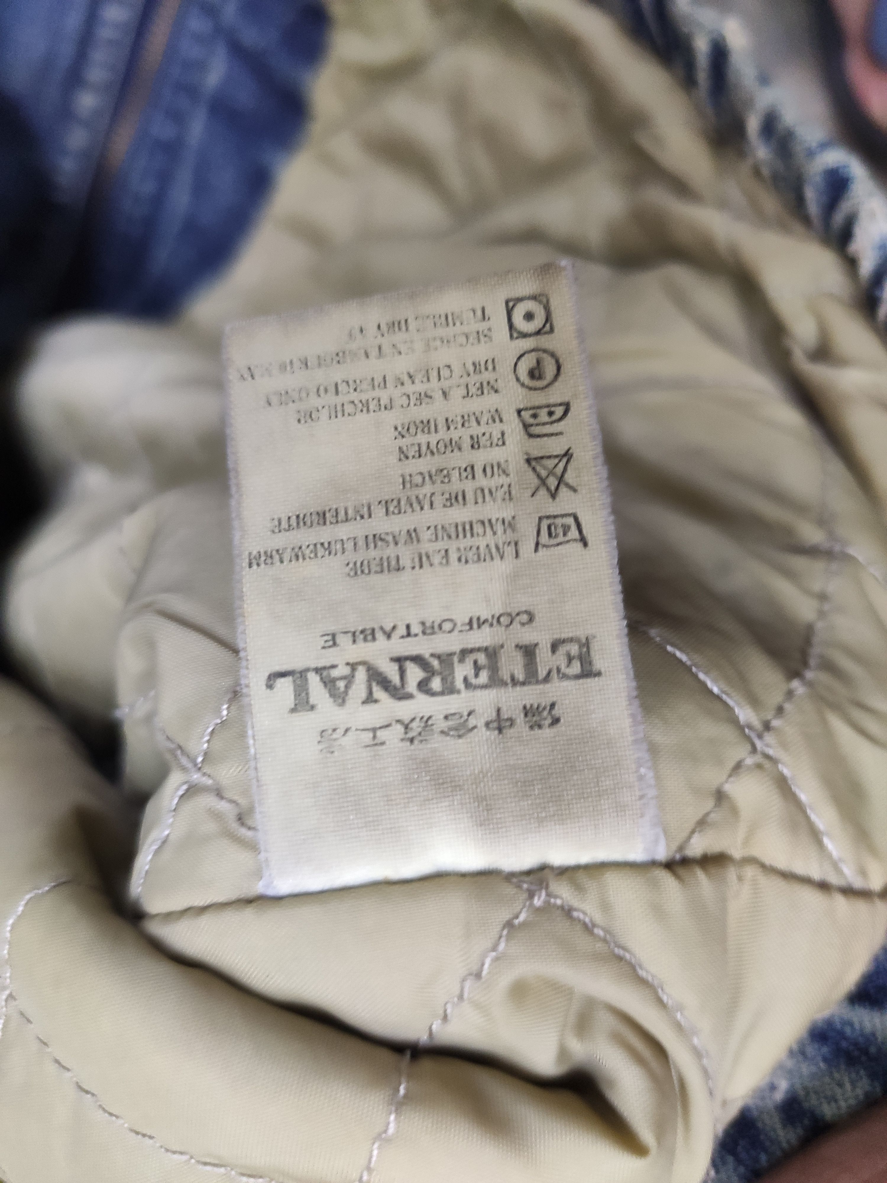 Eternal Vintage Eternal Japan Denim jacket distressed HARAJUKU Size US M / EU 48-50 / 2 - 10 Thumbnail