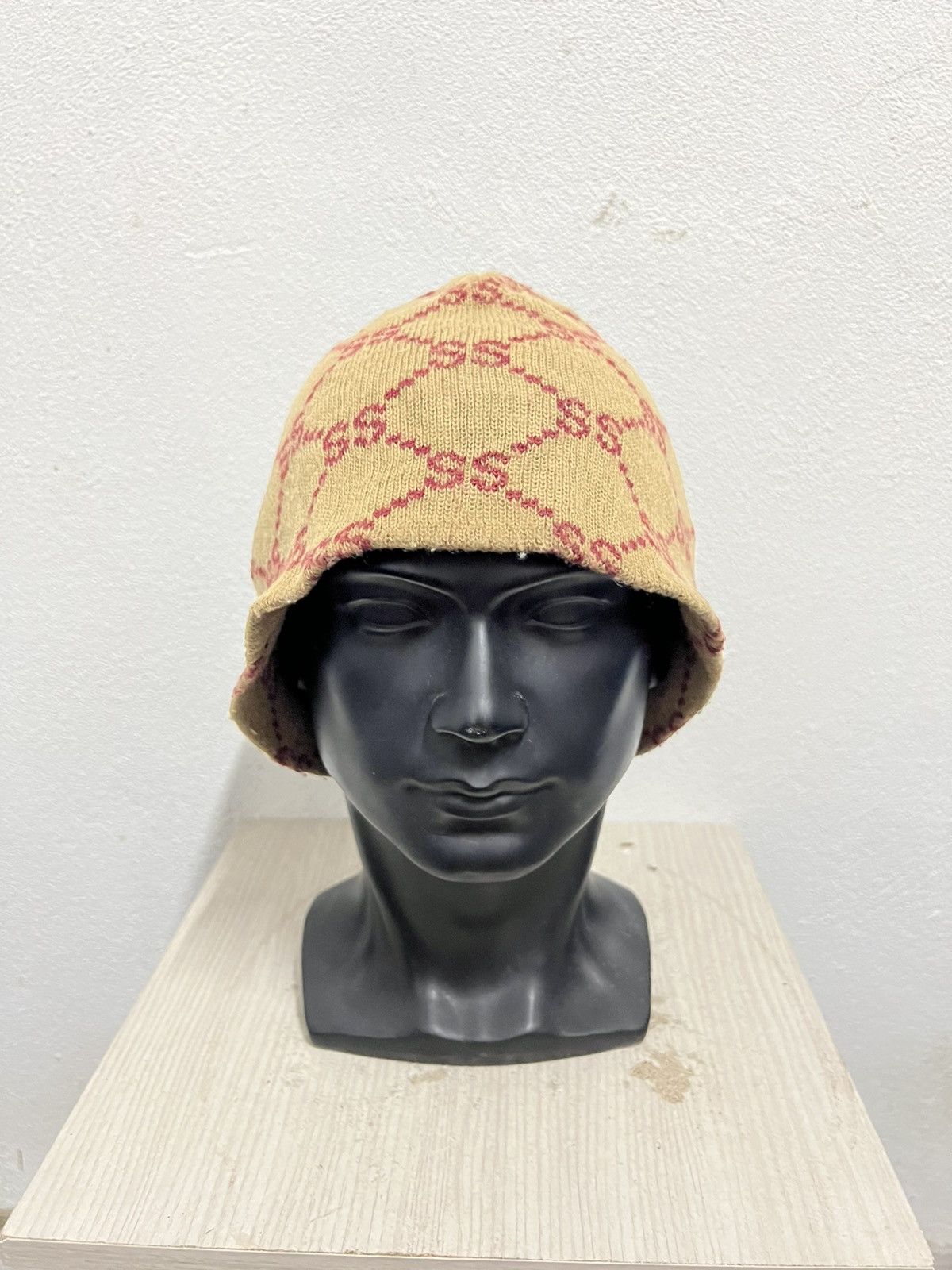 Stussy Vintage Stucci Overprint Beanie Hat Size ONE SIZE - 2 Thumbnail