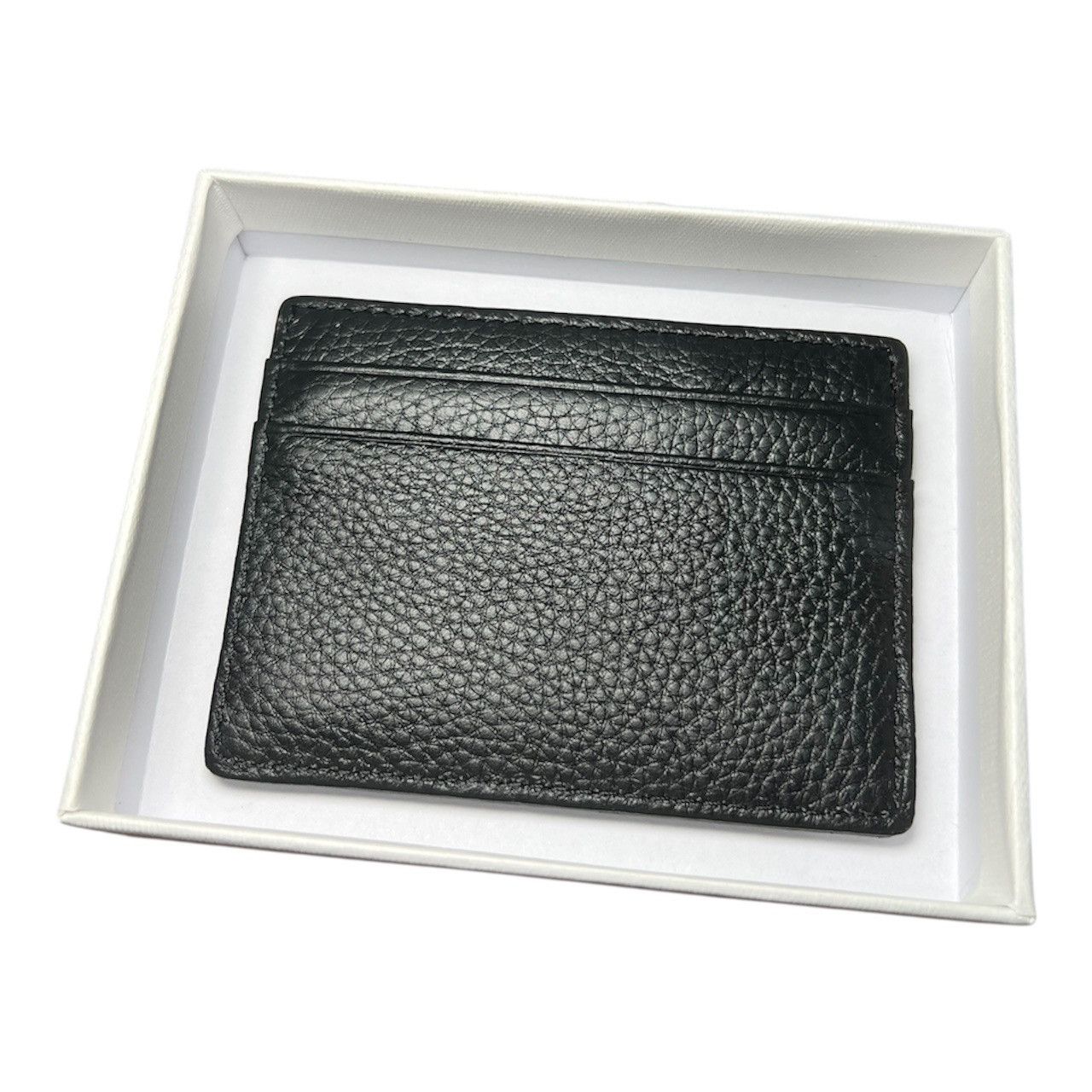 Aime Leon Dore Aimé Leon Dore Black Leather Card Holder Wallet Size ONE SIZE - 2 Thumbnail