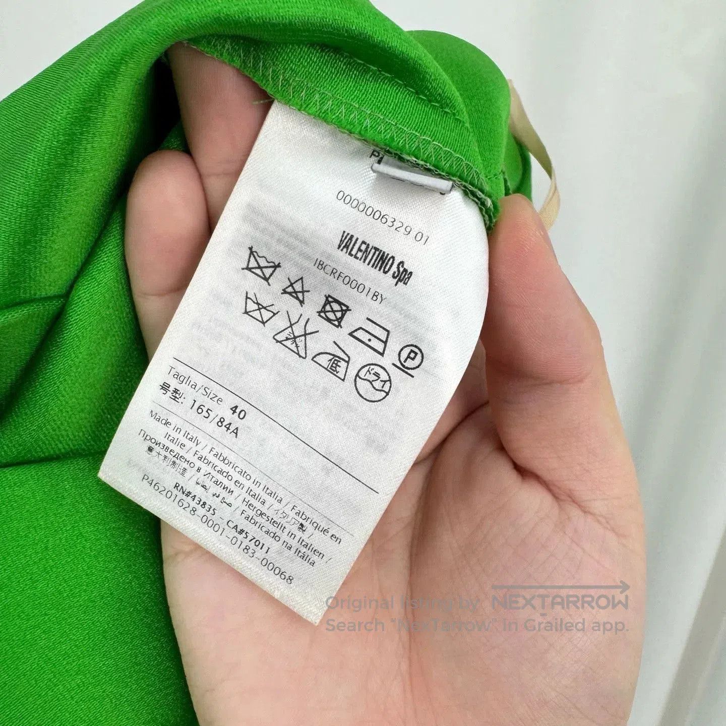Valentino Valentino Green Silk Shorts. Size 39" - 6 Thumbnail