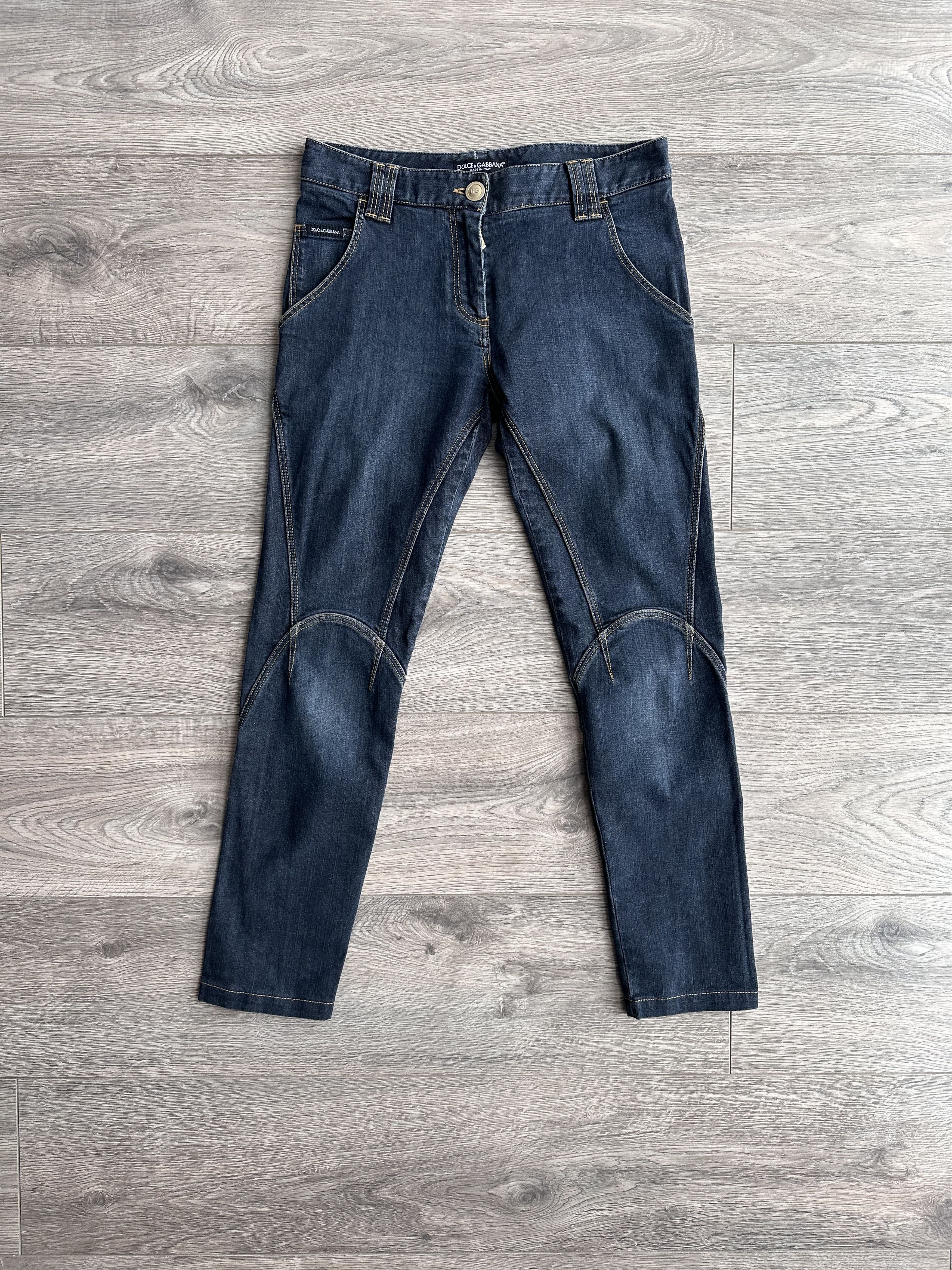 Dolce & Gabbana Dolce & Gabbana Vintage Jeans Size 26" / US 2 / IT 38 - 1 Thumbnail