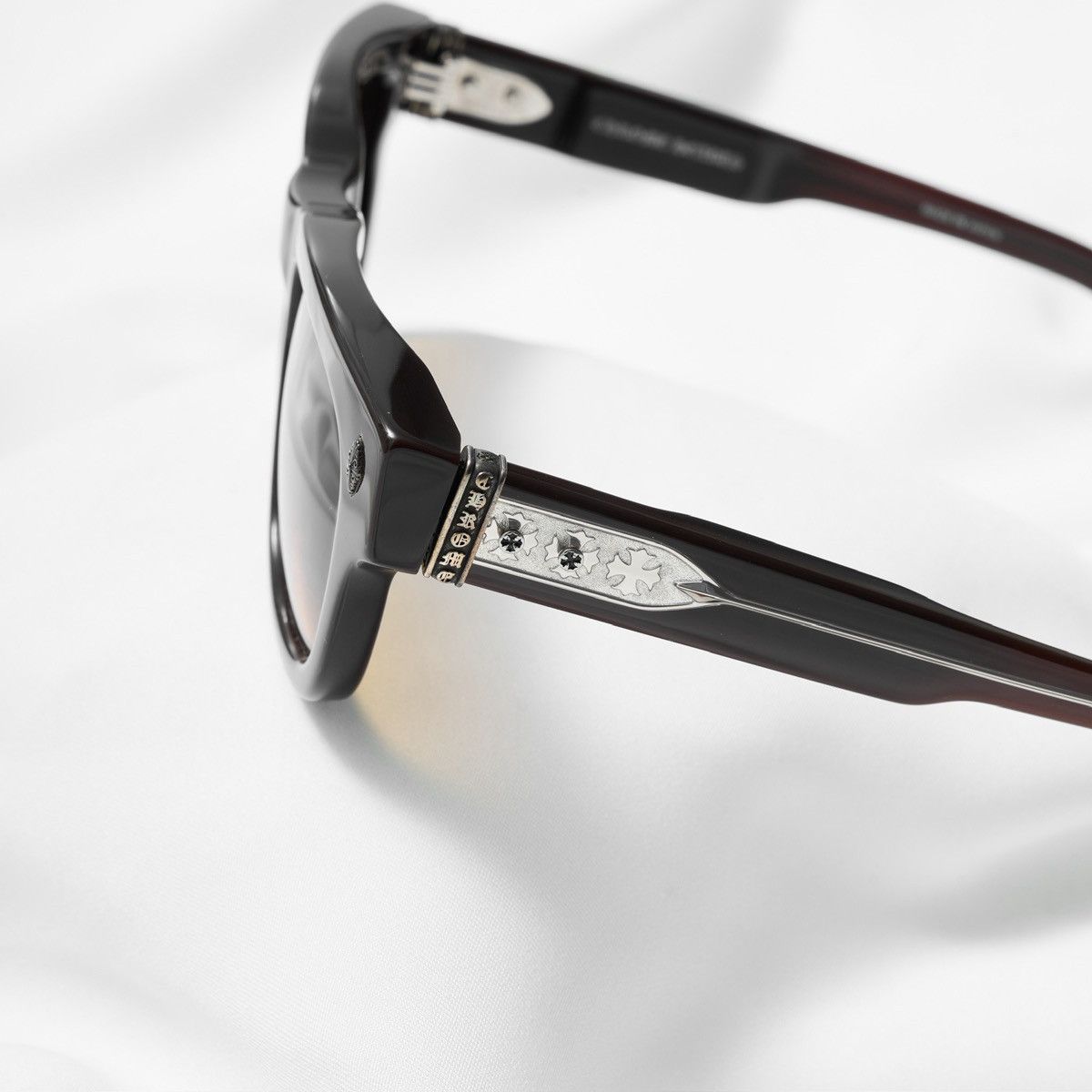 Chrome Hearts CHROME HEARTS DICK FITZENER CLASSIC BROWN GLASSES Size ONE SIZE - 3 Thumbnail
