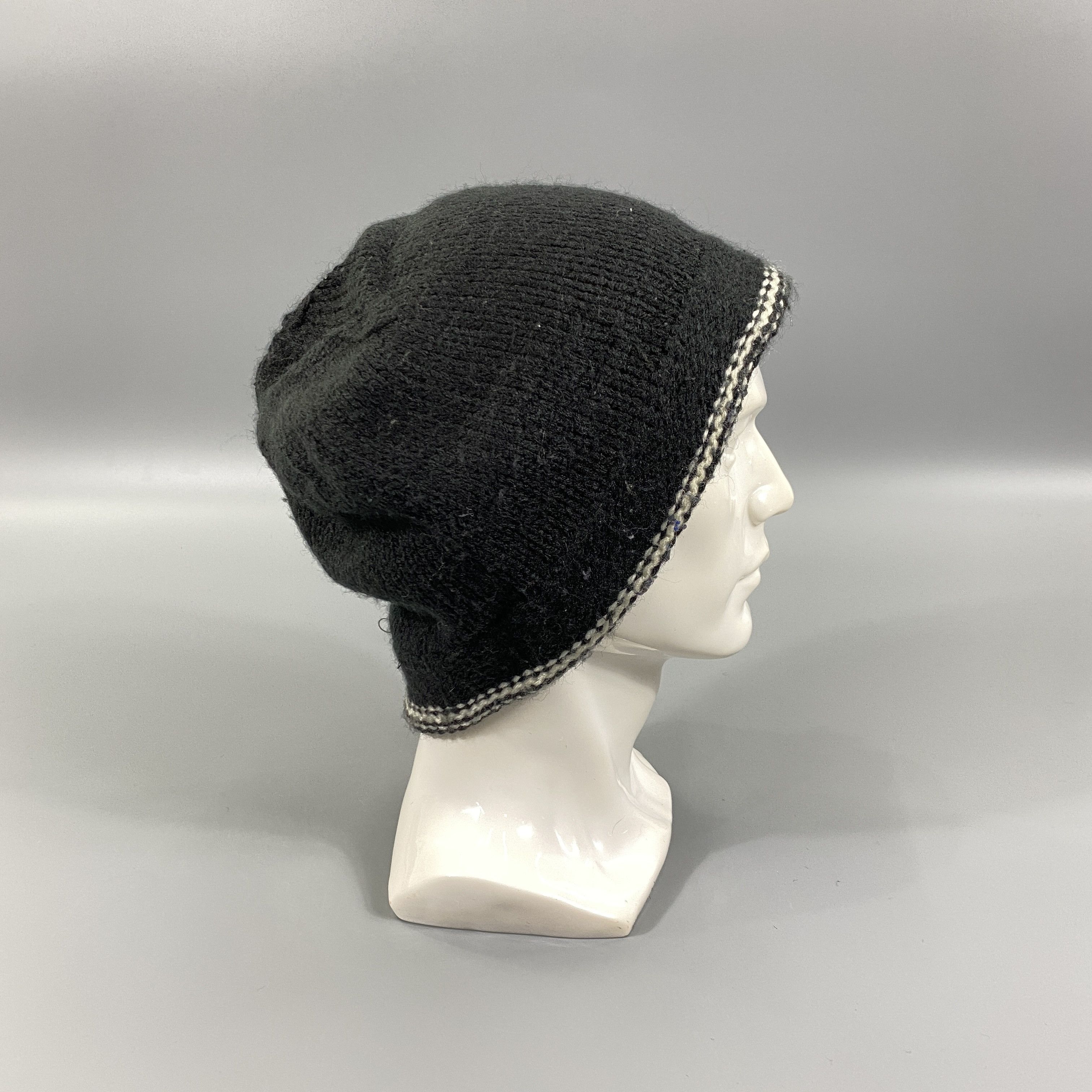 Japanese Brand Aguis Homme Paris Slouchy Beanie Hats -BN970 Size ONE SIZE - 4 Thumbnail