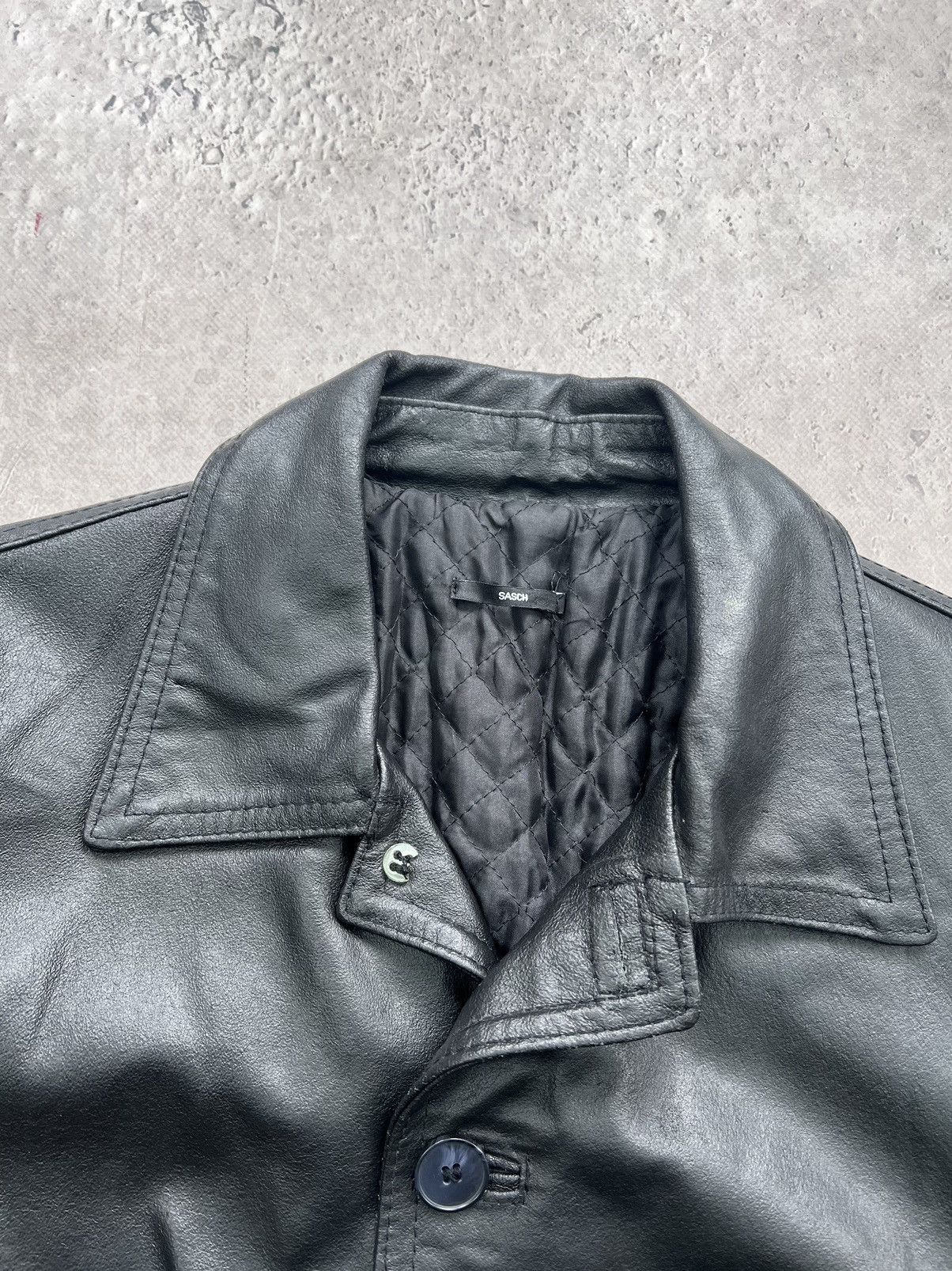 Other SALE✅✅VINTAGE 90s Archive Avant-Garde Moto Leather jacket Size US M / EU 48-50 / 2 - 7 Thumbnail