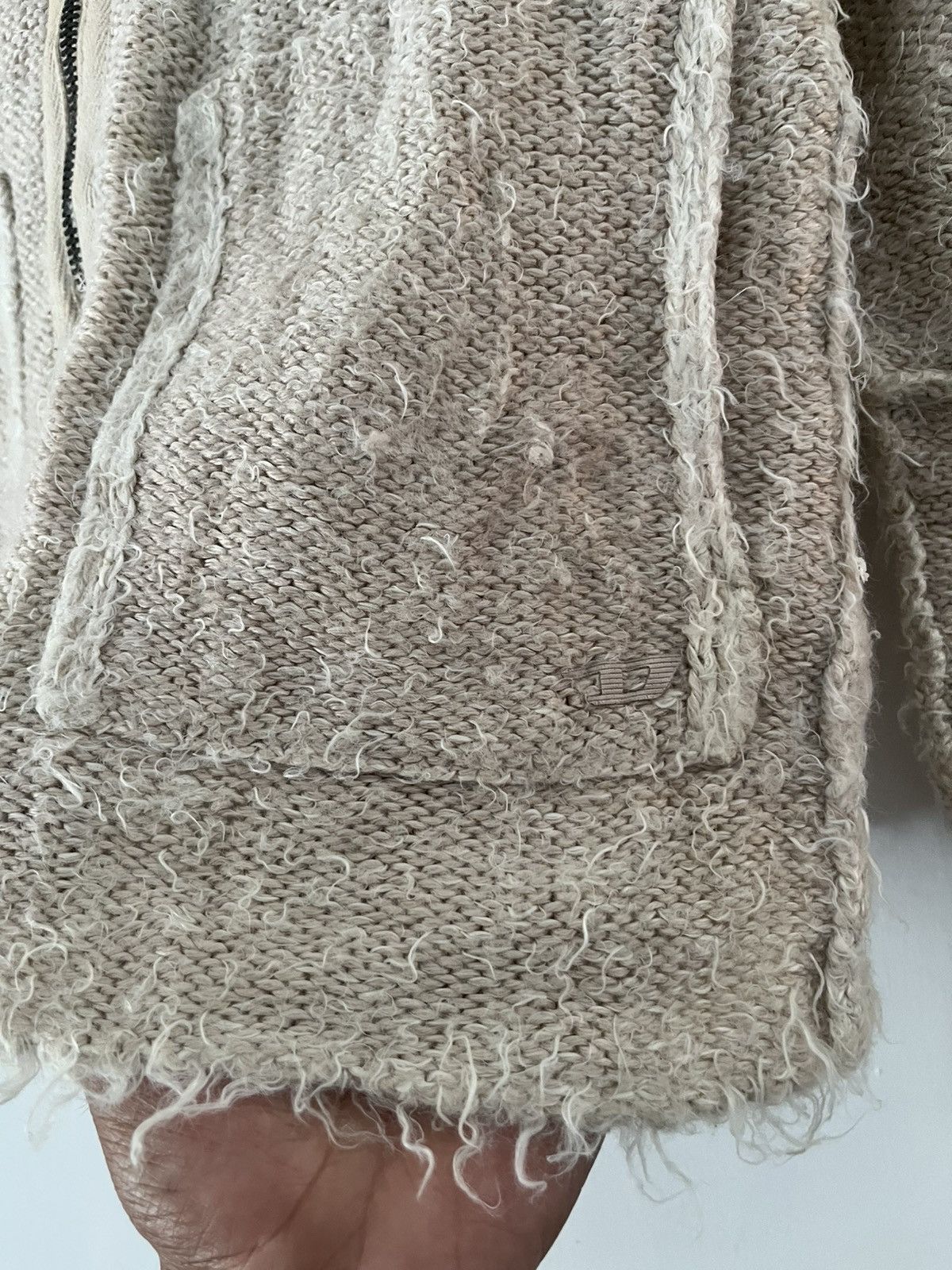 Diesel 2000s diesel cashmere fuzzy flare knit Size US S / EU 44-46 / 1 - 4 Thumbnail