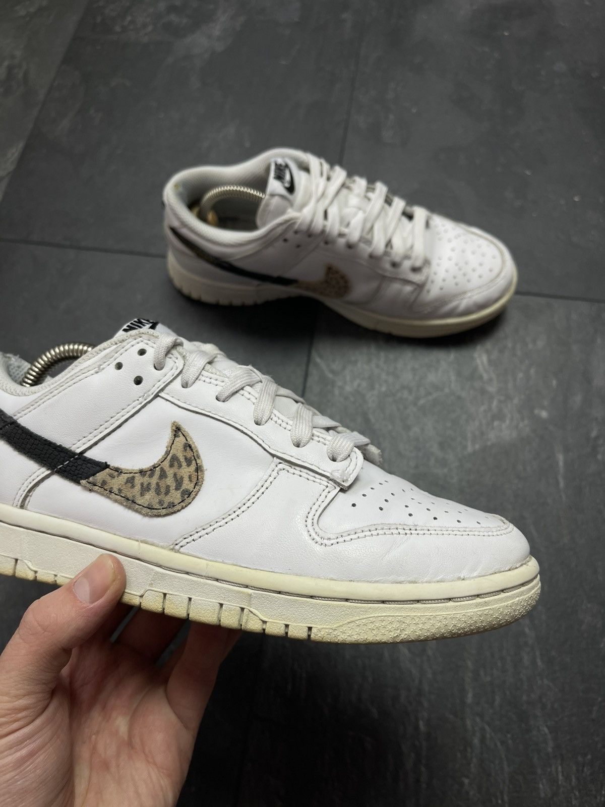 Vintage Nike Dunk Low SE Primal White Size US 4.5 / IT 34.5 - 3 Thumbnail