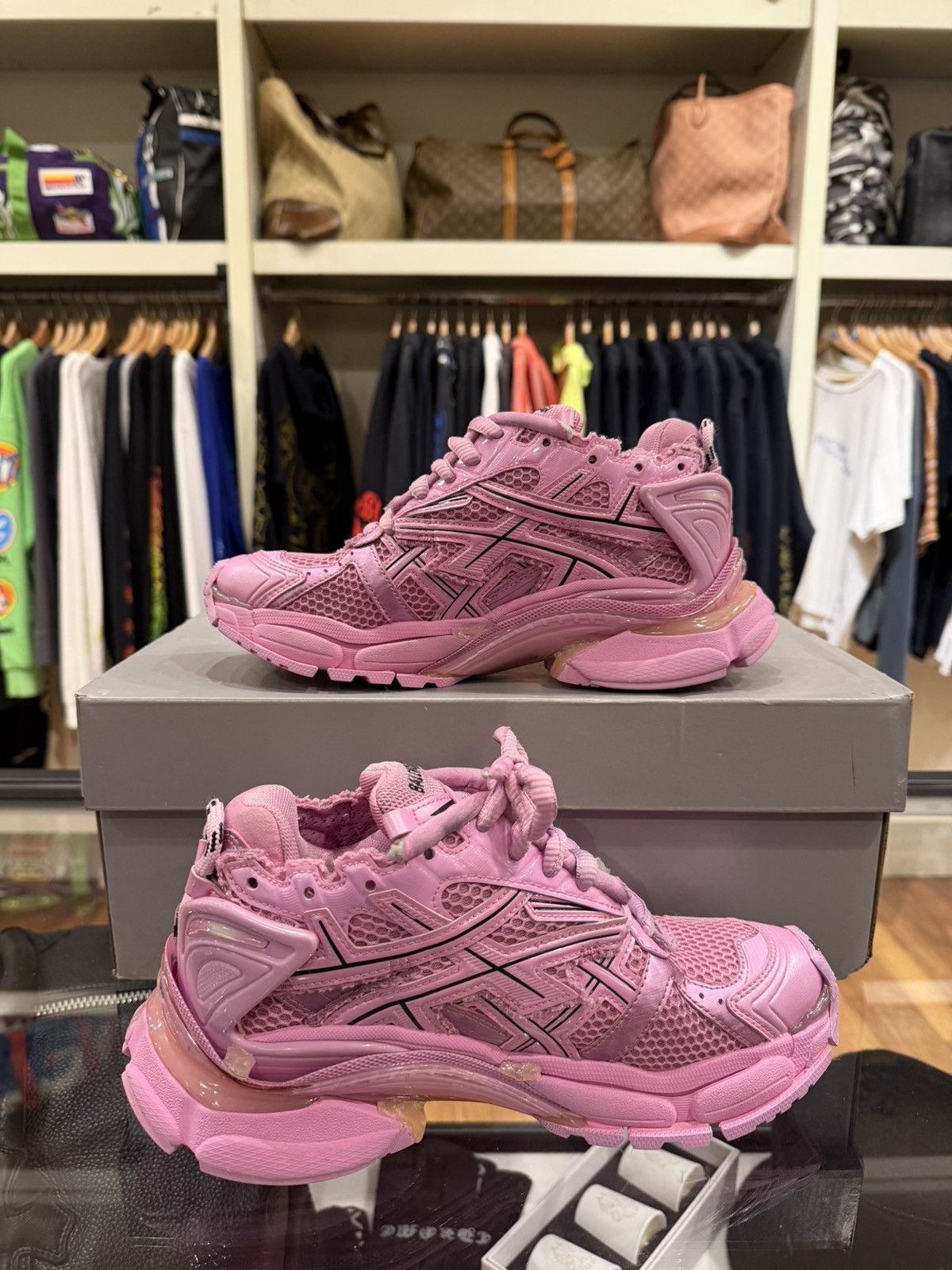 Balenciaga Balenciaga Runner - Pink Size US 6 / IT 36 - 2 Thumbnail
