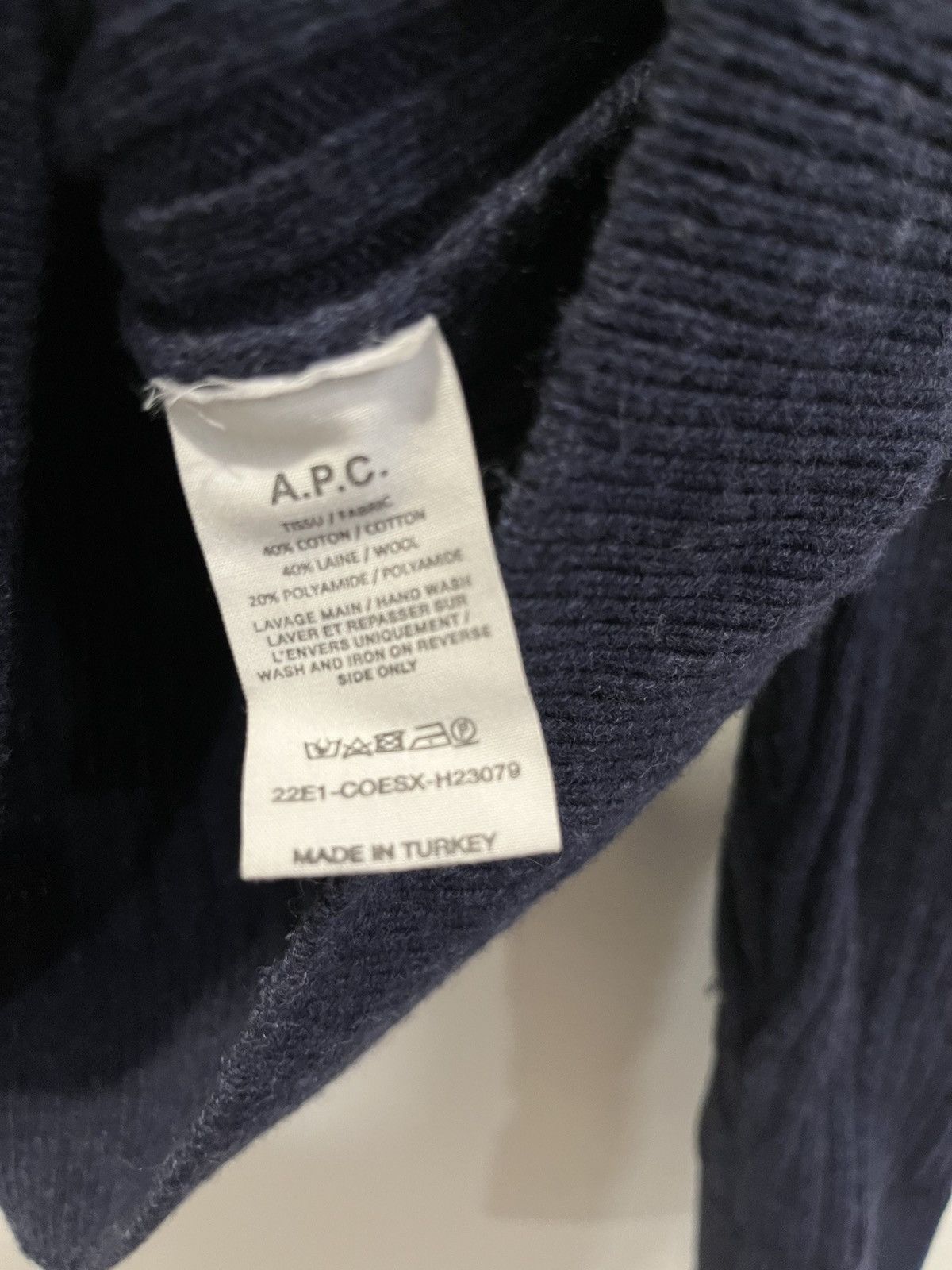 A.P.C. A.P.C. Knit Sweater 90s Size US M / EU 48-50 / 2 - 4 Thumbnail