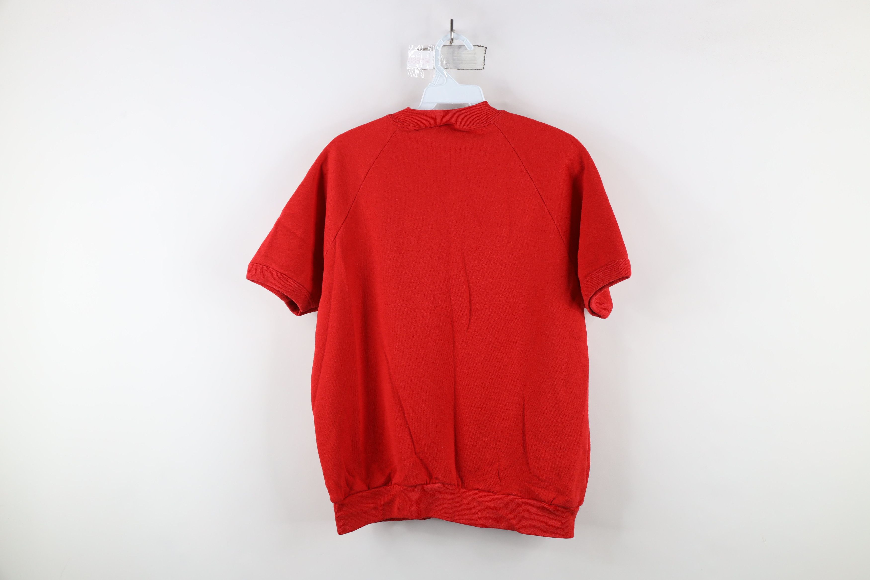 Vintage Vintage 90s Streetwear Short Sleeve Crewneck Sweatshirt USA Size XL / US 12-14 / IT 48-50 - 7 Thumbnail