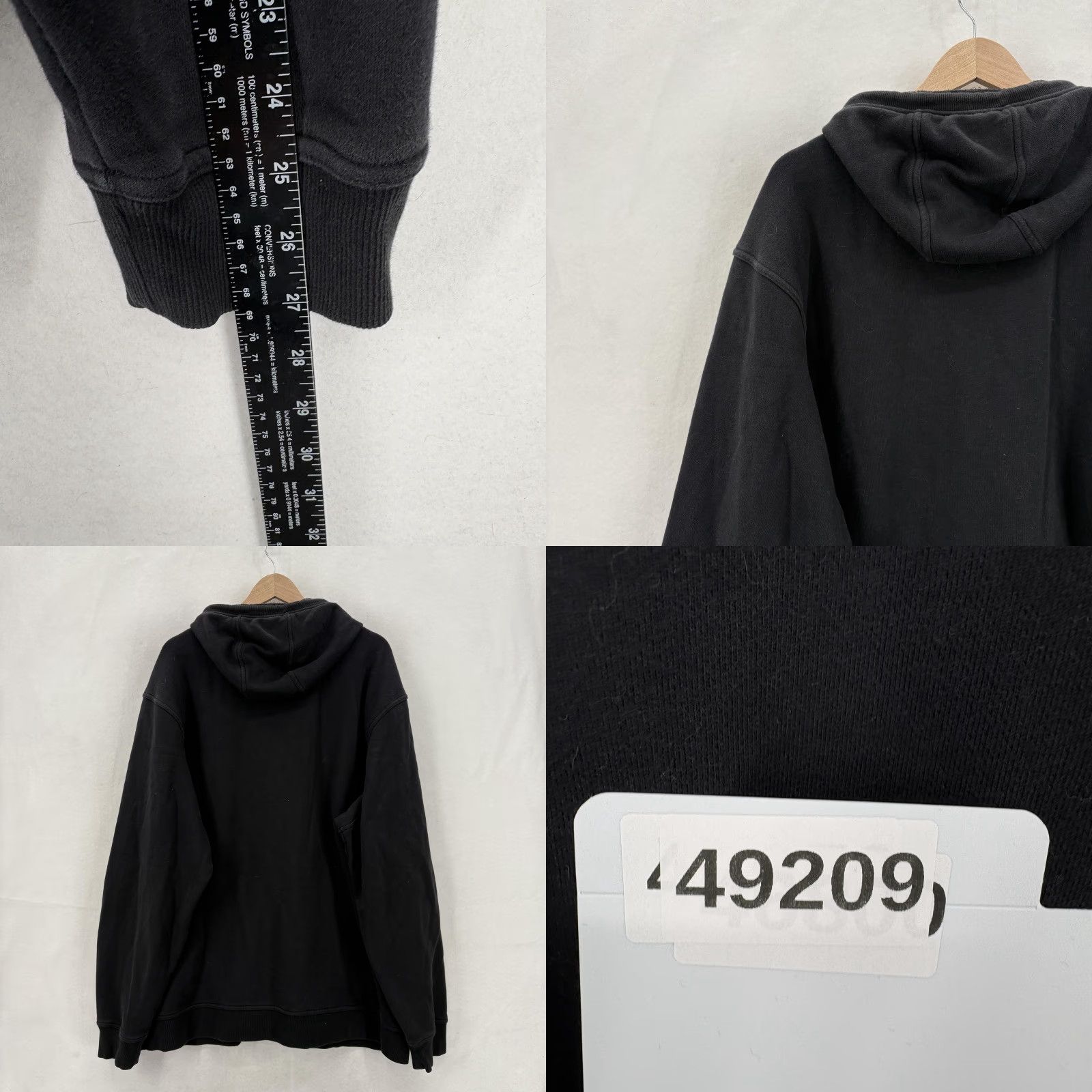 Vintage Duluth Hoodie Full Zip Mens 3XL Black Storm Cotton Heavyweight Size US XXL / EU 58 / 5 - 8 Thumbnail