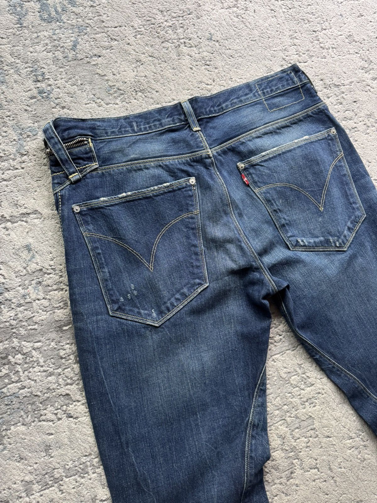 Levi's Vintage Clothing Levis Engineered Denim Twisted Jeans Size 36 Size US 36 / EU 52 - 9 Thumbnail