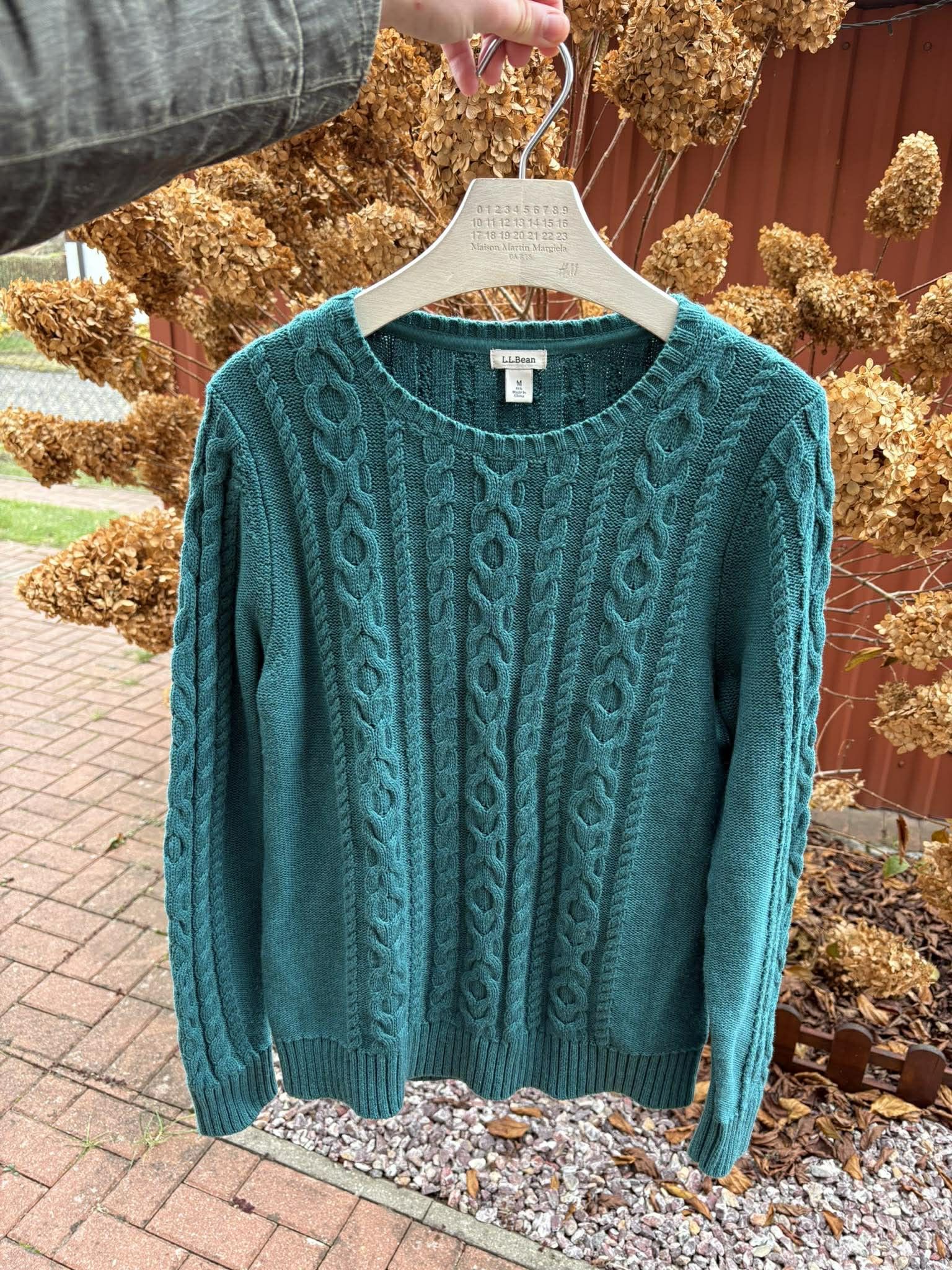 L.L. Bean L.L. Bean Cotton Cable Knit Jumper USA Size US M / EU 48-50 / 2 - 1 Thumbnail