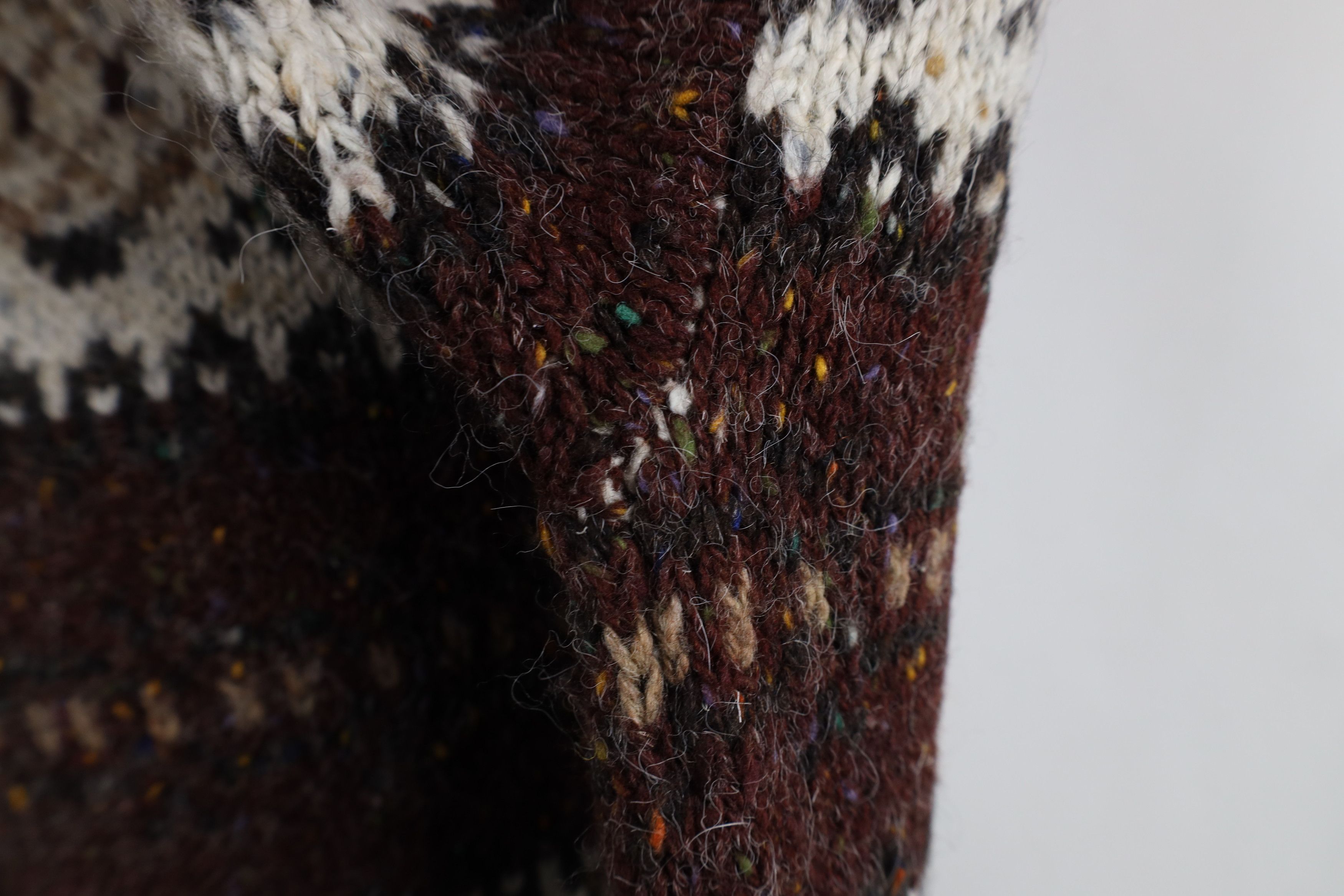 Vintage Vintage 90s Streetwear Wool Blend Knit Fair Isle Sweater Size US M / EU 48-50 / 2 - 7 Thumbnail