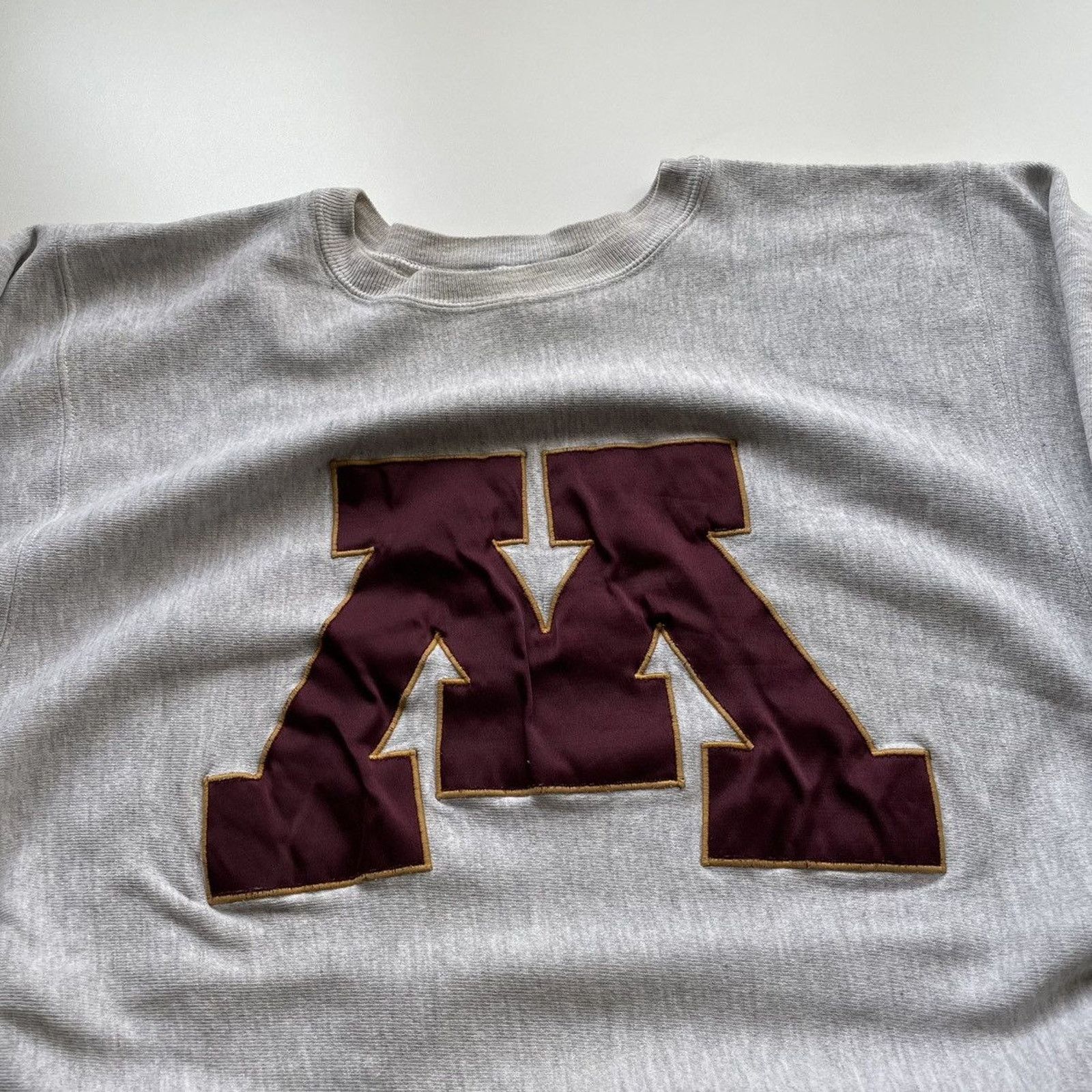 Champion Vintage 1990s Minnesota Champion Reverse Weave Crewneck XL Size US XL / EU 56 / 4 - 2 Thumbnail