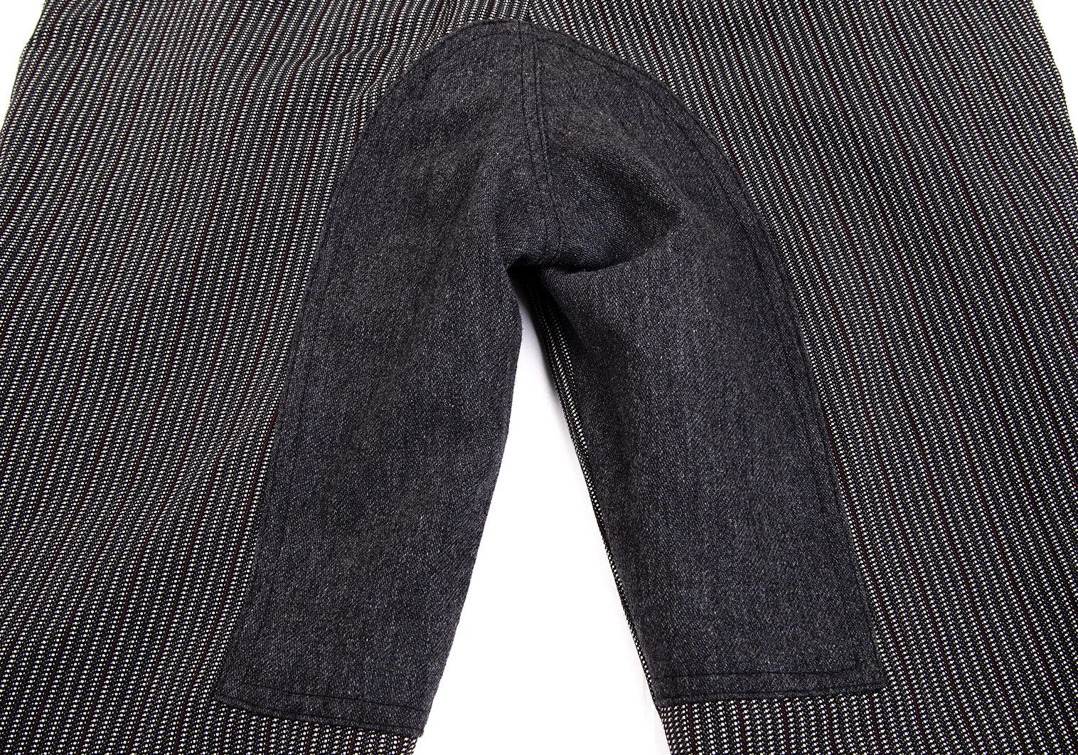 Junya Watanabe Polyester Striped Hip Transition Pants in Black and White Size US 30 / EU 46 - 15 Thumbnail