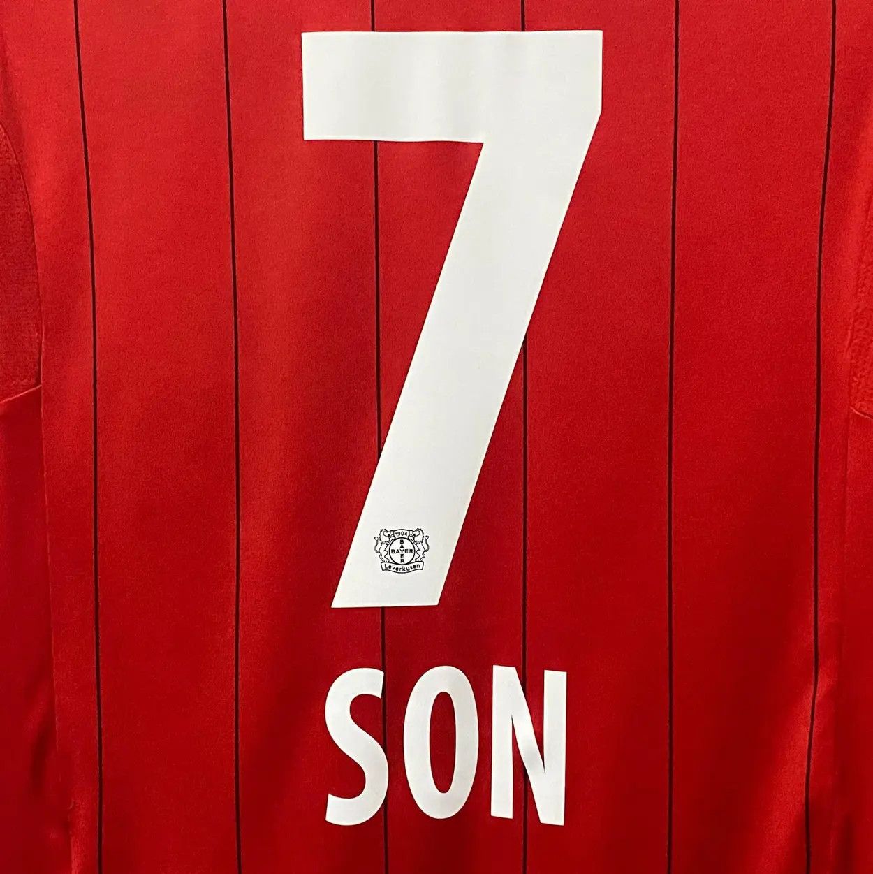 Adidas Rare🔥Adidas x Bayer 04 Leverkusen 2012-14 #7 Son Heung Min Size US S / EU 44-46 / 1 - 6 Thumbnail