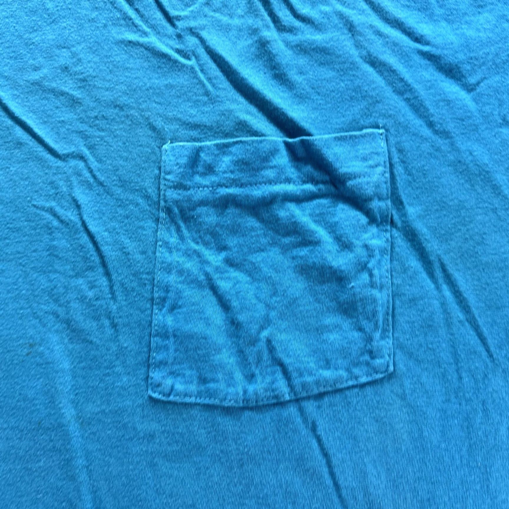 Vintage VINTAGE BVD Pocket Shirt Mens XXL Blue Crewneck T-Shirt Short Sleeve 1990s 2XL Size US XXL / EU 58 / 5 - 2 Thumbnail