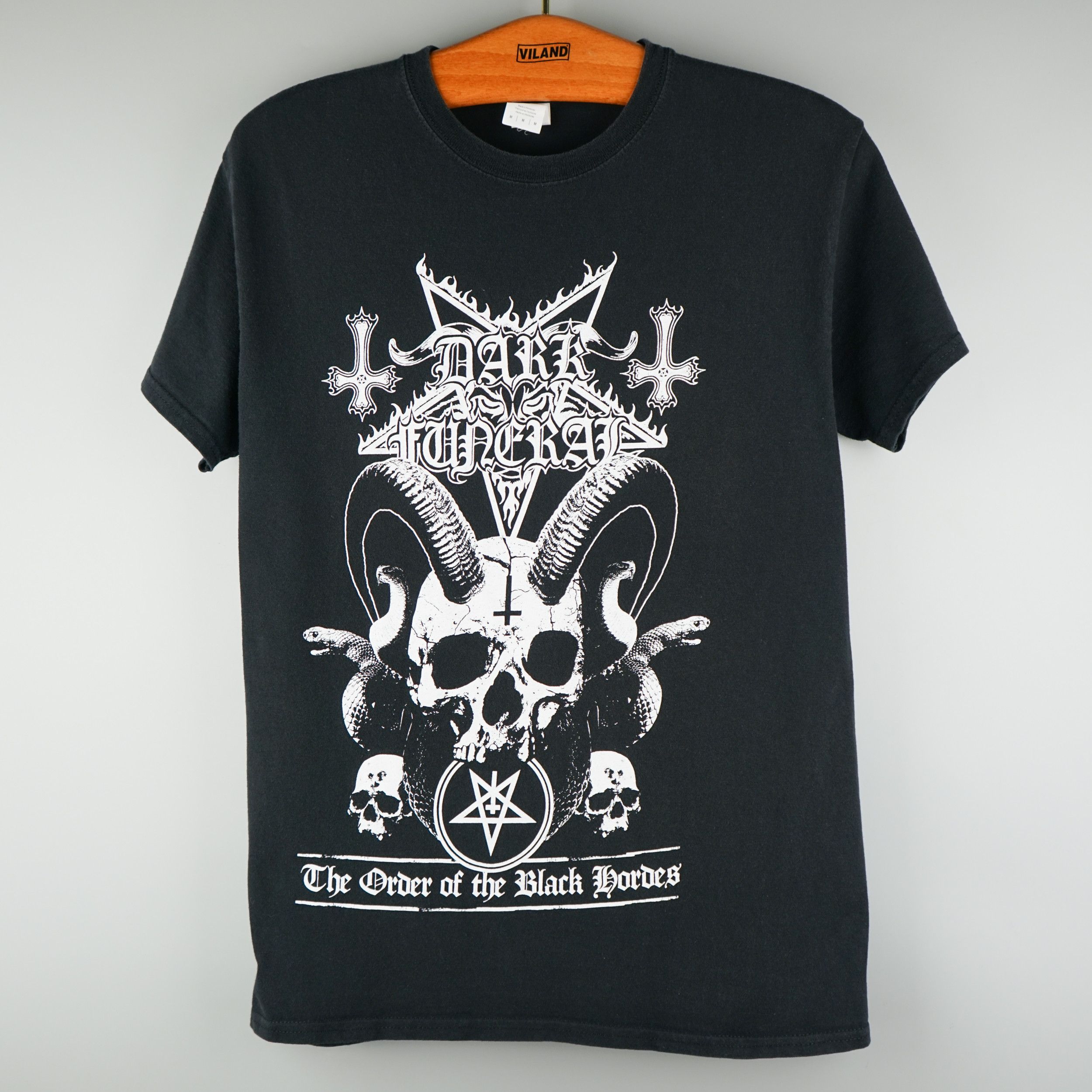 Band Tees × Vintage 2019 Dark Funeral Concert T-Shirt Black Metal Size US M / EU 48-50 / 2 - 1 Thumbnail