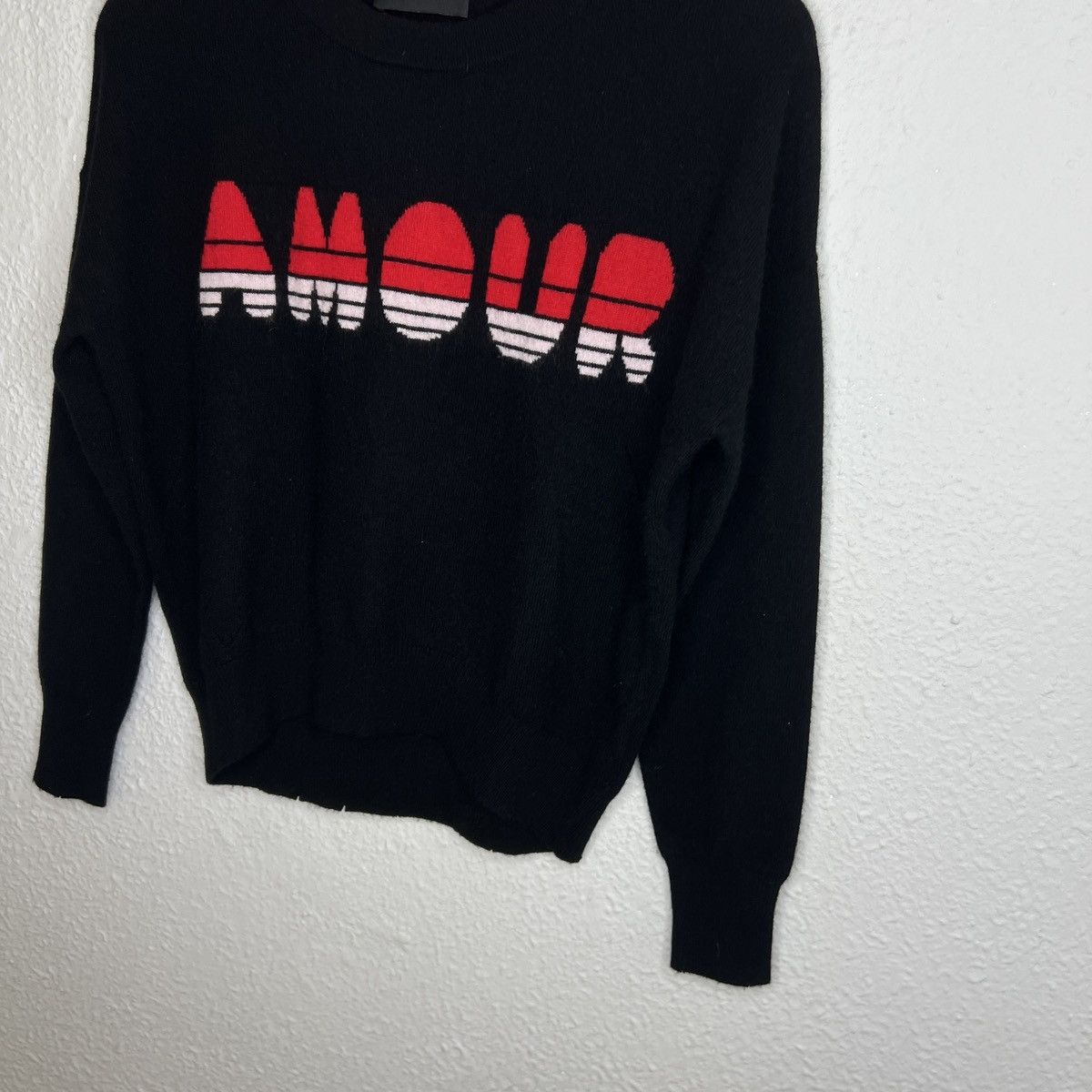 Designer × Japanese Brand × Zadig & Voltaire Zadig & Voltaire Cashmere Amour Black Pullover Sweater S Size S / US 4 / IT 40 - 3 Thumbnail