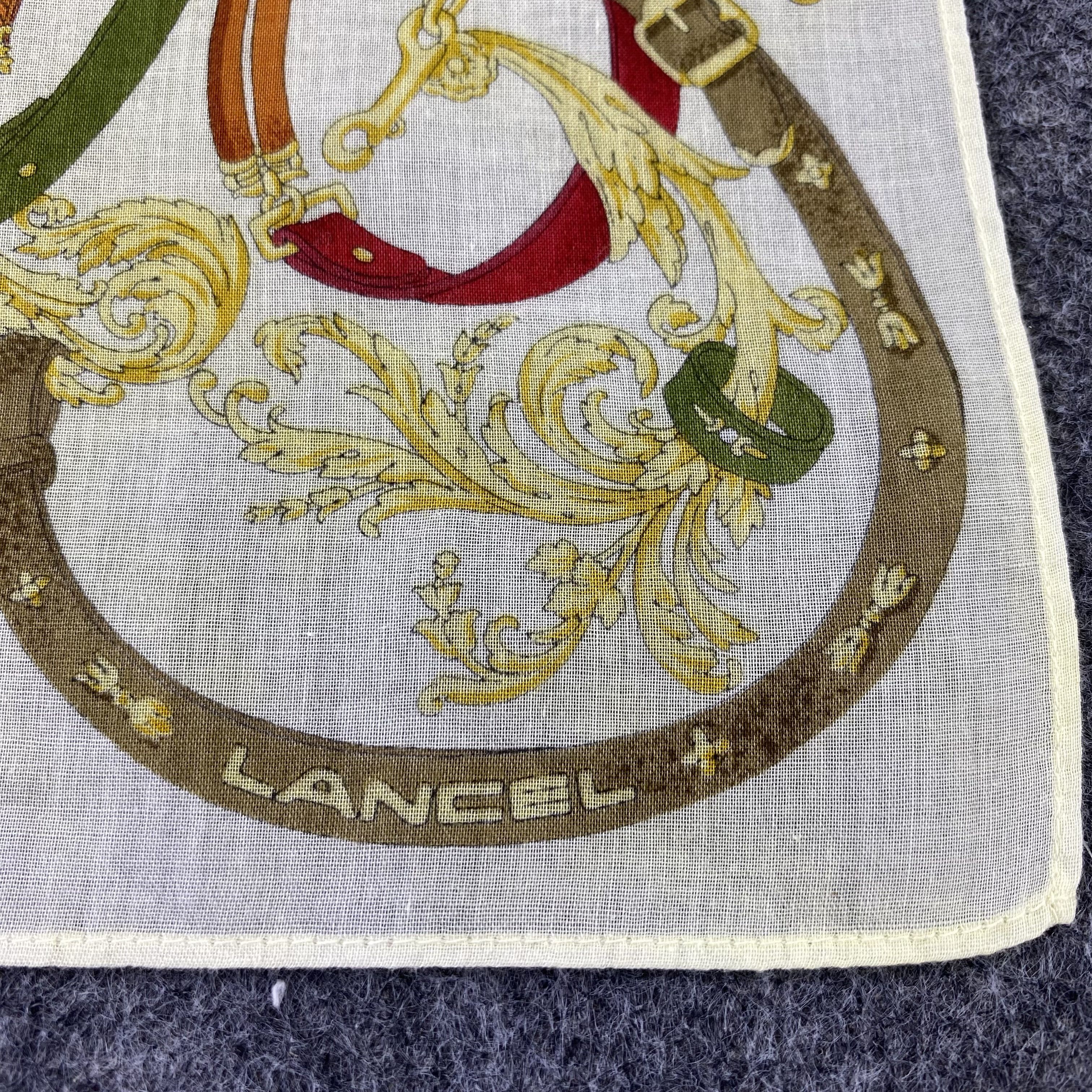 Lancel Lancel Handkerchief / Bandana / Neckerchief-B807 Size ONE SIZE - 5 Thumbnail