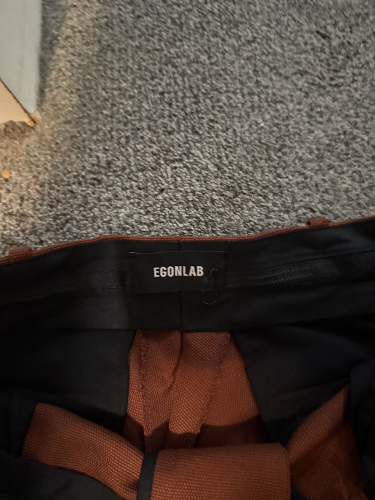 Egon Lab EGONlab Orange Sami Trousers EU 48 Size US 32 / EU 48 - 2 Thumbnail