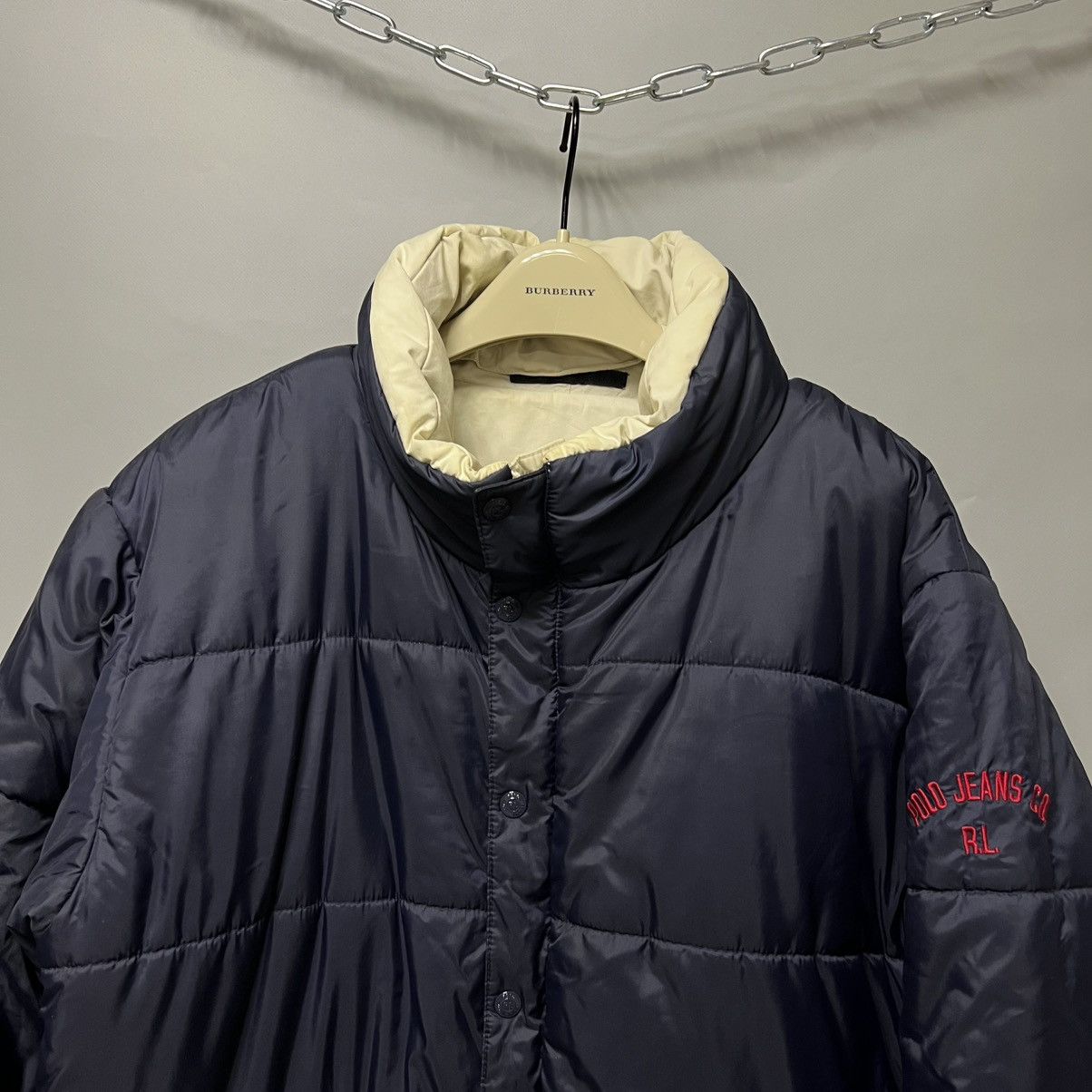 Polo Ralph Lauren Vintage Polo Jeans Co. Ralph Lauren Puffer Jacket men’s Y2K Size US L / EU 52-54 / 3 - 3 Thumbnail