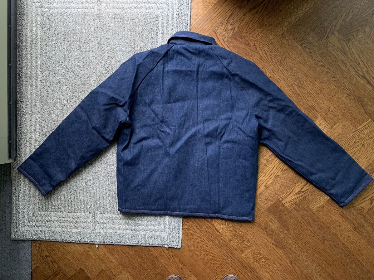 Other × Vintage 90s Prison Issue Work Jacket Vintage Jail Denim Detroit Coat Size US L / EU 52-54 / 3 - 6 Thumbnail