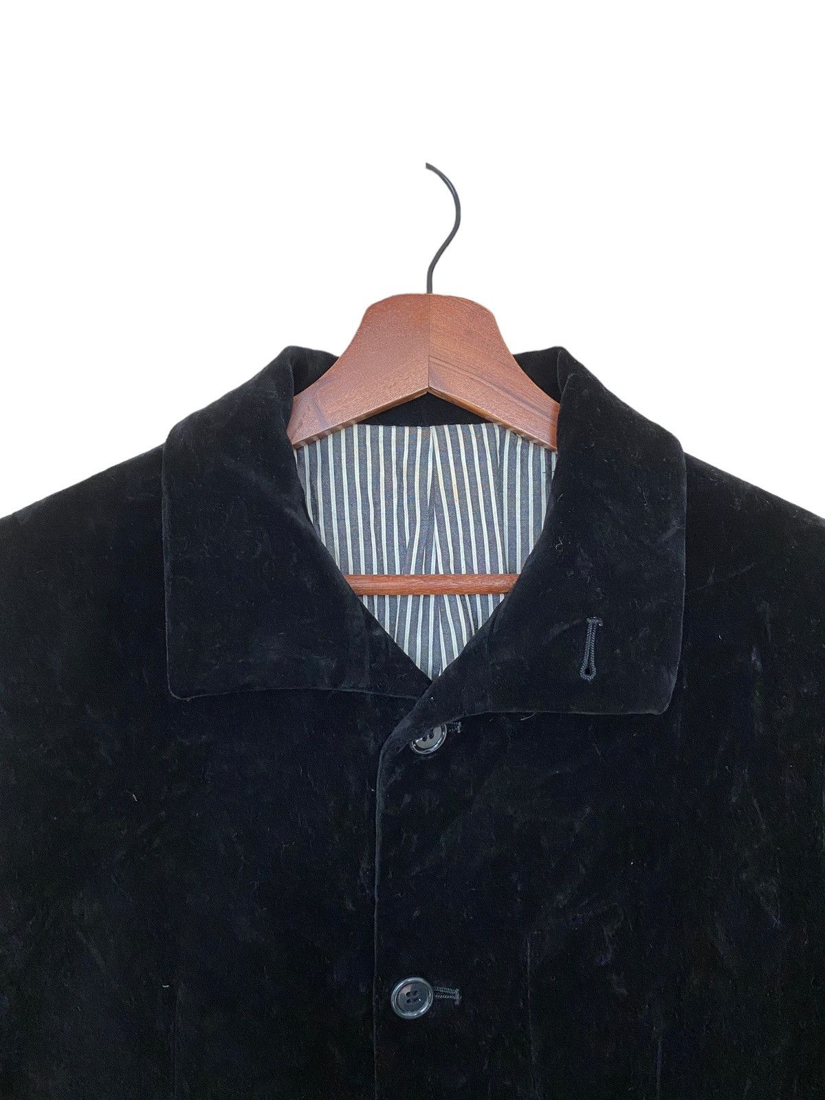 PPFM Vintage Japanese Brand PPFM Velvet Jacket 1990s Size US S / EU 44-46 / 1 - 6 Thumbnail