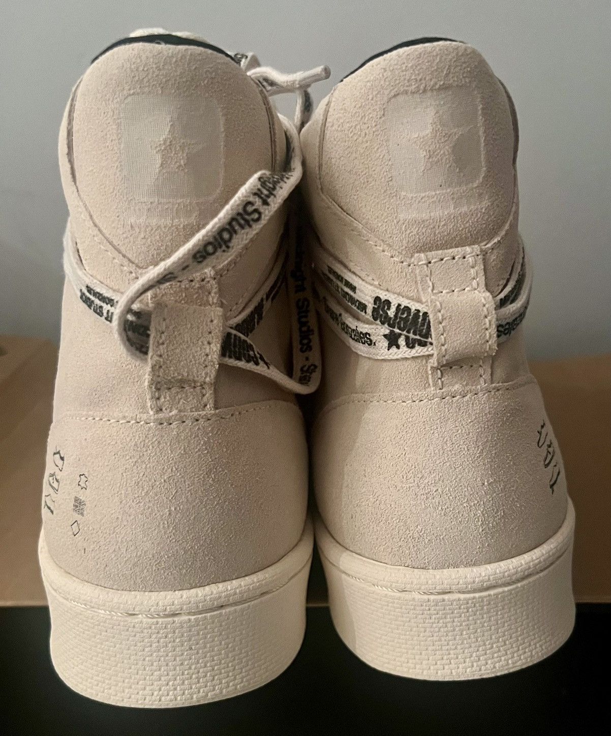 Converse × Midnight Studios Authentic Converse Midnight Studios Pro Leather high egret Size US 10.5 / EU 43-44 - 5 Thumbnail