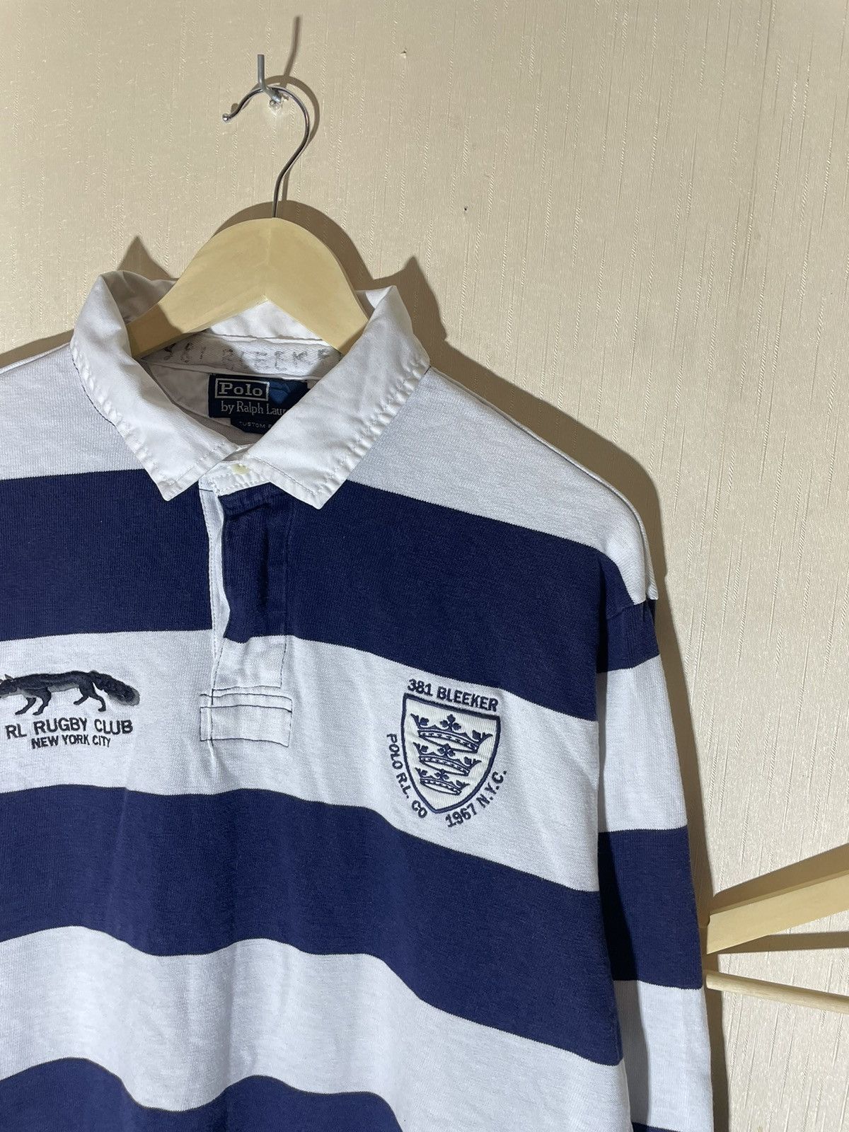 Polo Ralph Lauren × Rugby Ralph Lauren × Vintage Polo Ralph Lauren rugby vintage jersey 90s Size US XL / EU 56 / 4 - 2 Thumbnail