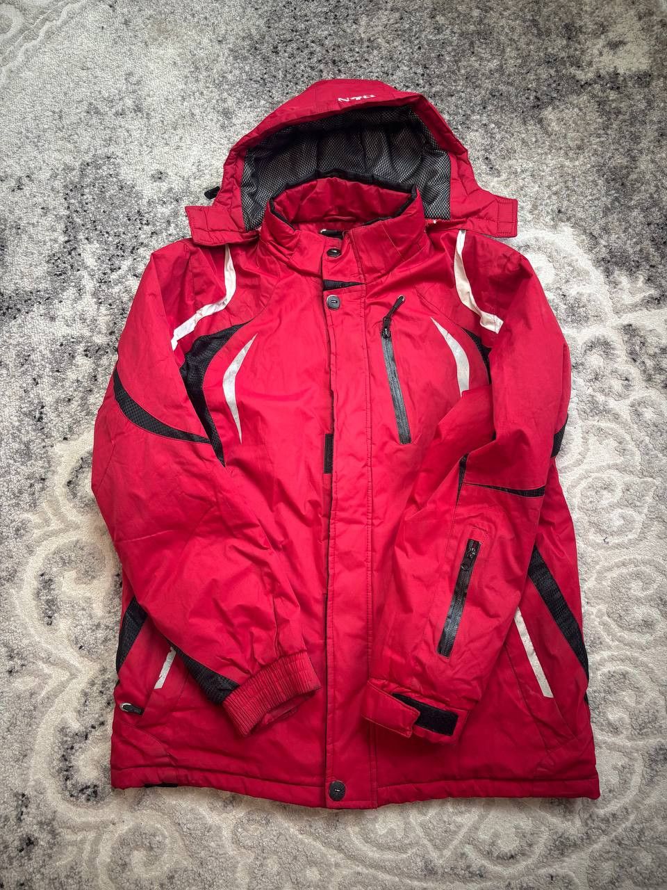 Vintage Danweinu Red Technical Ski Jacket Gorpcore Aesthetic Size US L / EU 52-54 / 3 - 6 Thumbnail