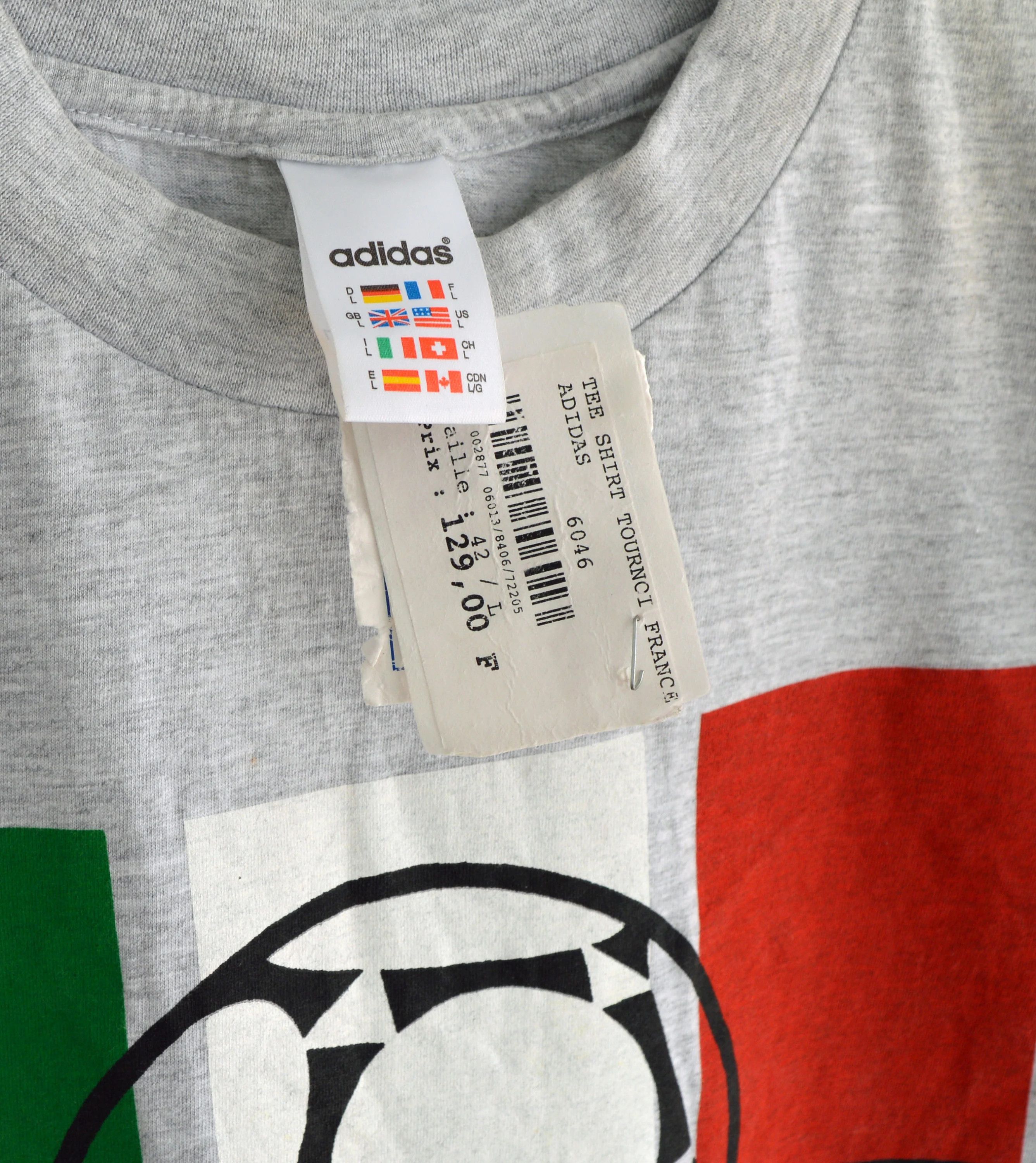 Adidas Vintage France 98 Coupe Du Monde t shirt Size US L / EU 52-54 / 3 - 7 Thumbnail