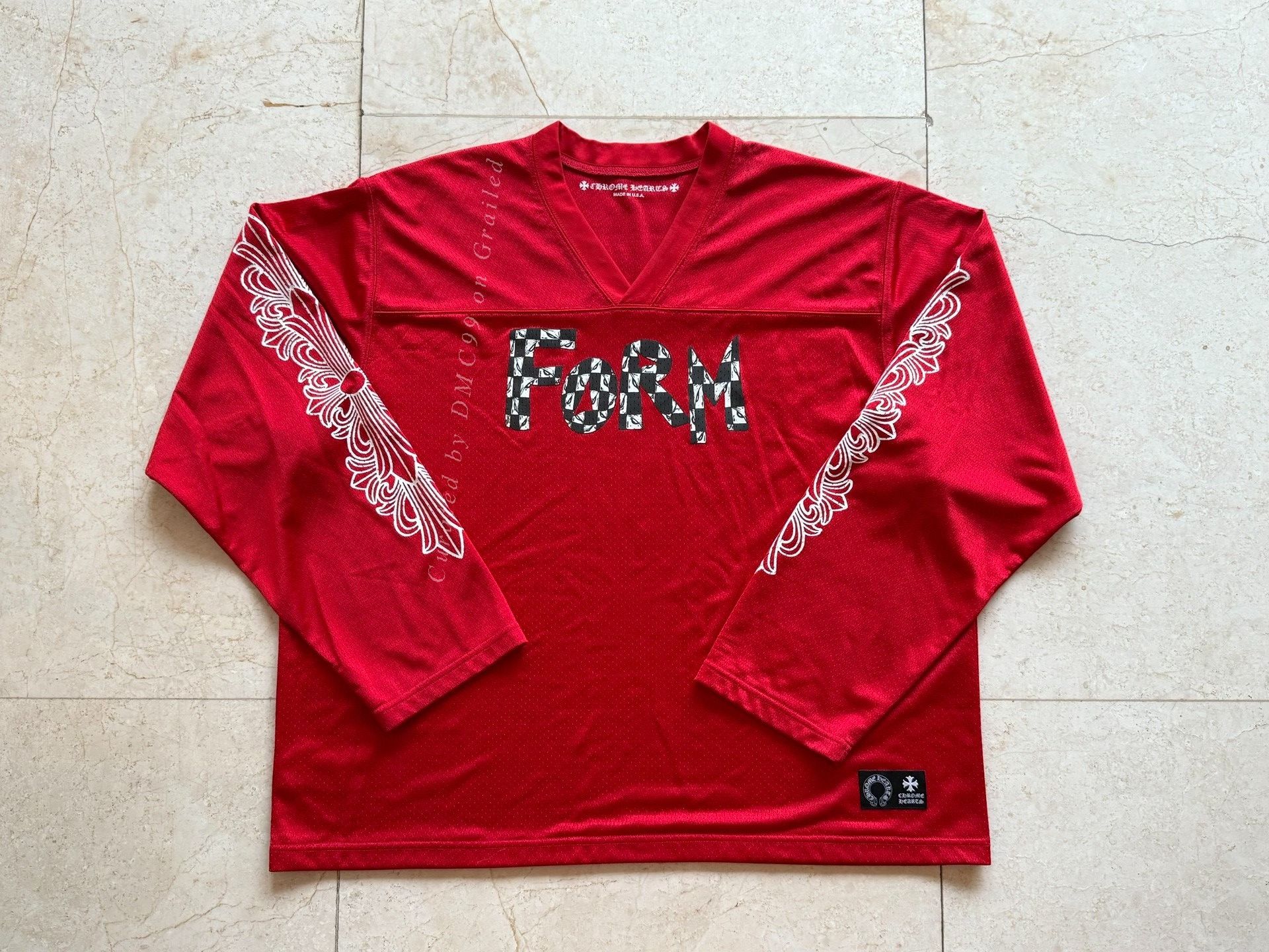 Chrome Hearts Chrome Hearts Mattboy Co-branded Hockey Jersey Size US XL / EU 56 / 4 - 1 Thumbnail
