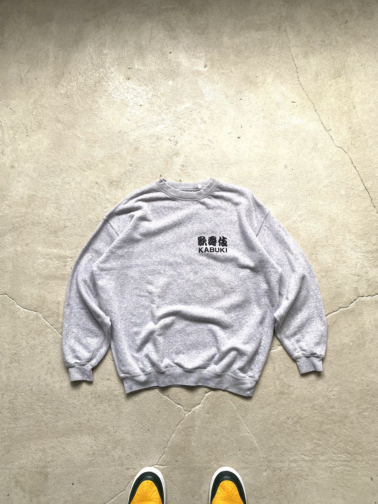 Vintage Rare! Vintage Kabuki Japanese Sweatshirt Archival Y2K Hype Size US M / EU 48-50 / 2 - 2 Thumbnail