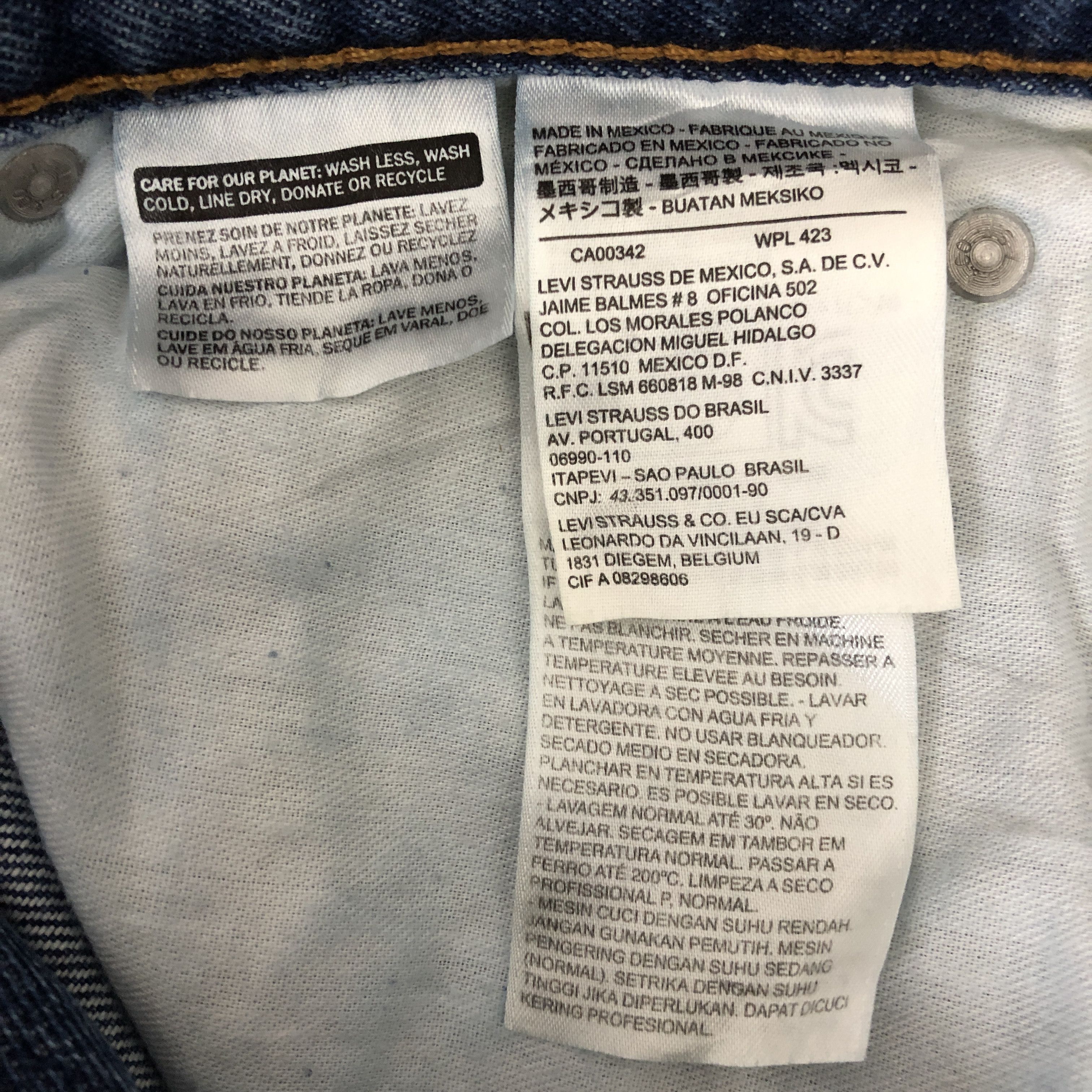 Levi's Vintage Levis Baggy Jeans Levi's 505 Stonewash Faded Denim Size US 30 / EU 46 - 6 Thumbnail