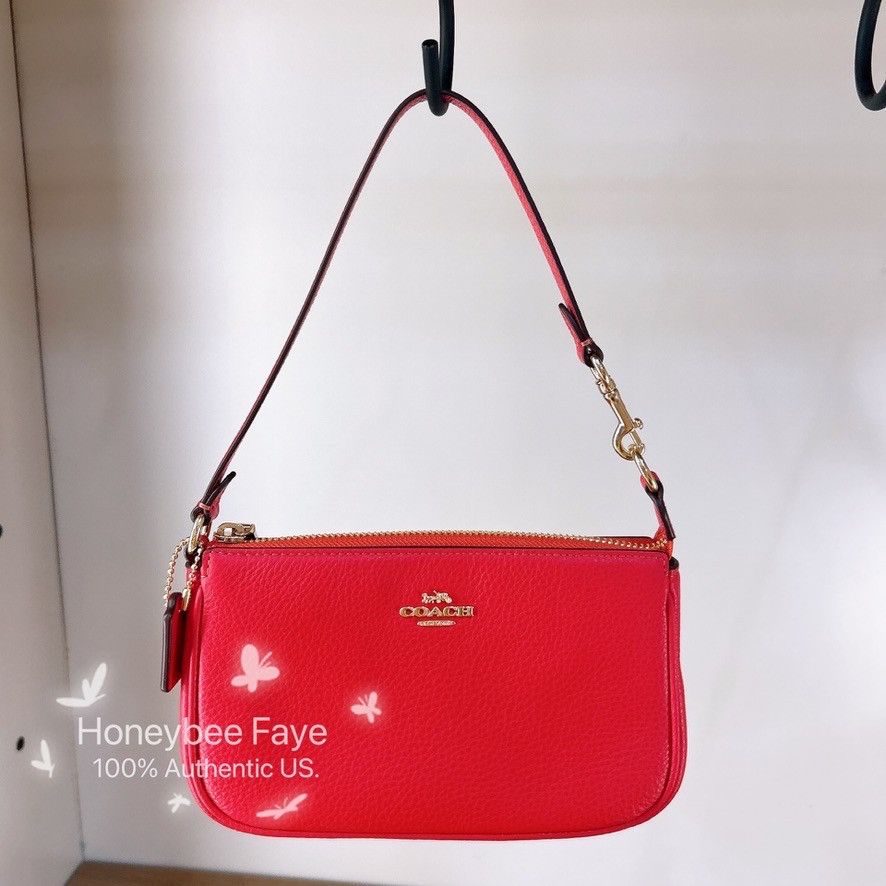 Coach Nolita 19 CBQ88 Gold/Carnation Size ONE SIZE - 1 Thumbnail
