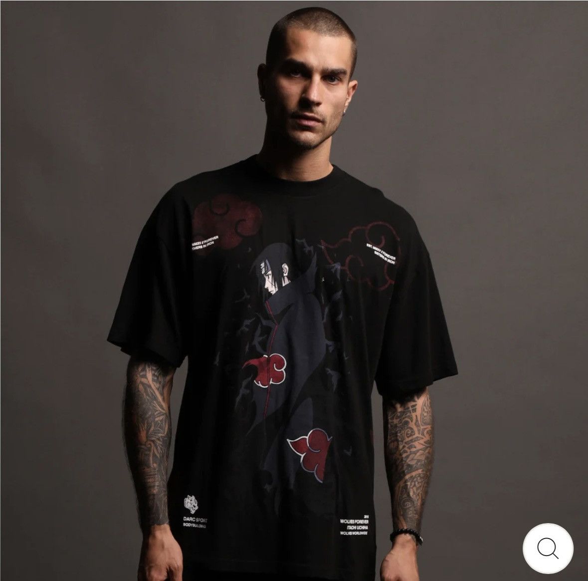 Darc Sport DARC SPORT X NARUTO “ ITACHI” BLACK/RED (1ST EDITION) Size US L / EU 52-54 / 3 - 3 Thumbnail