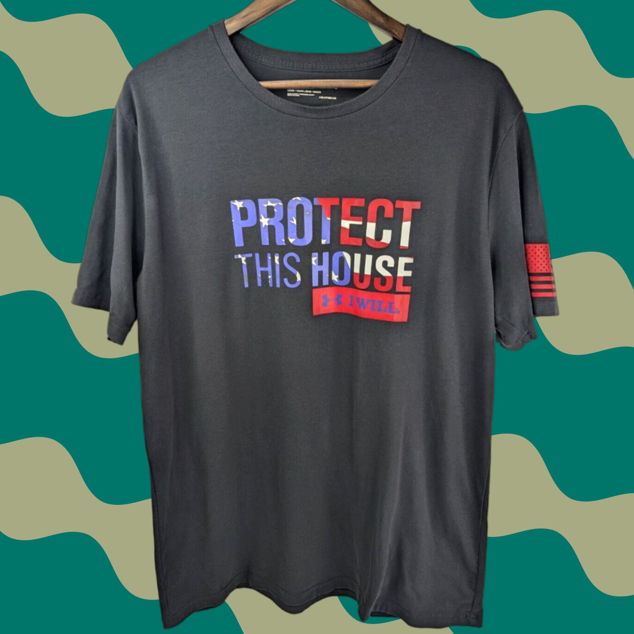 Under Armour Under Armour Heat Gear T-Shirt Men L Black Logo Graphic Size US L / EU 52-54 / 3 - 1 Thumbnail