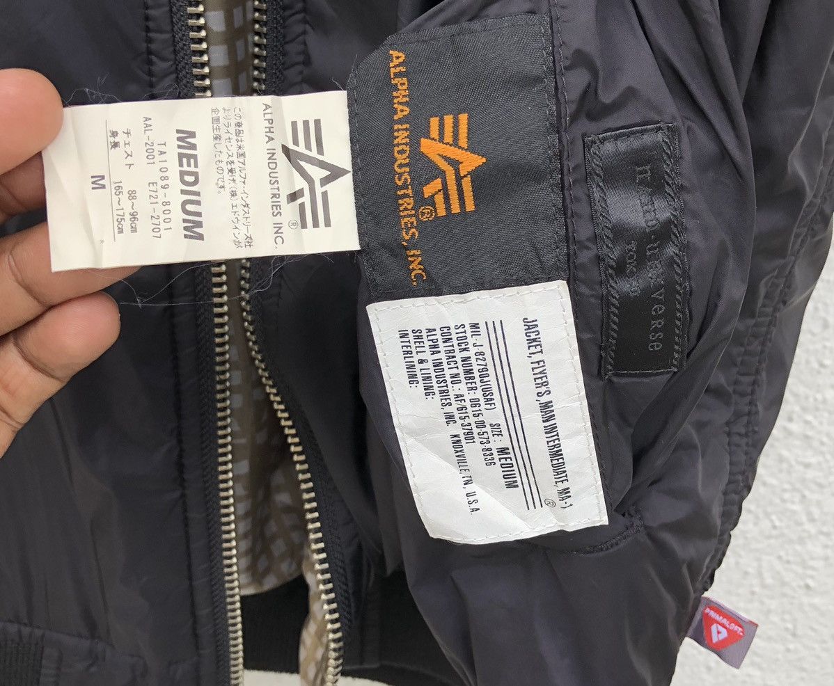 Alpha Industries Alpha Industries x Nano Universe Reversible Bomber Jacket Size US M / EU 48-50 / 2 - 19 Thumbnail