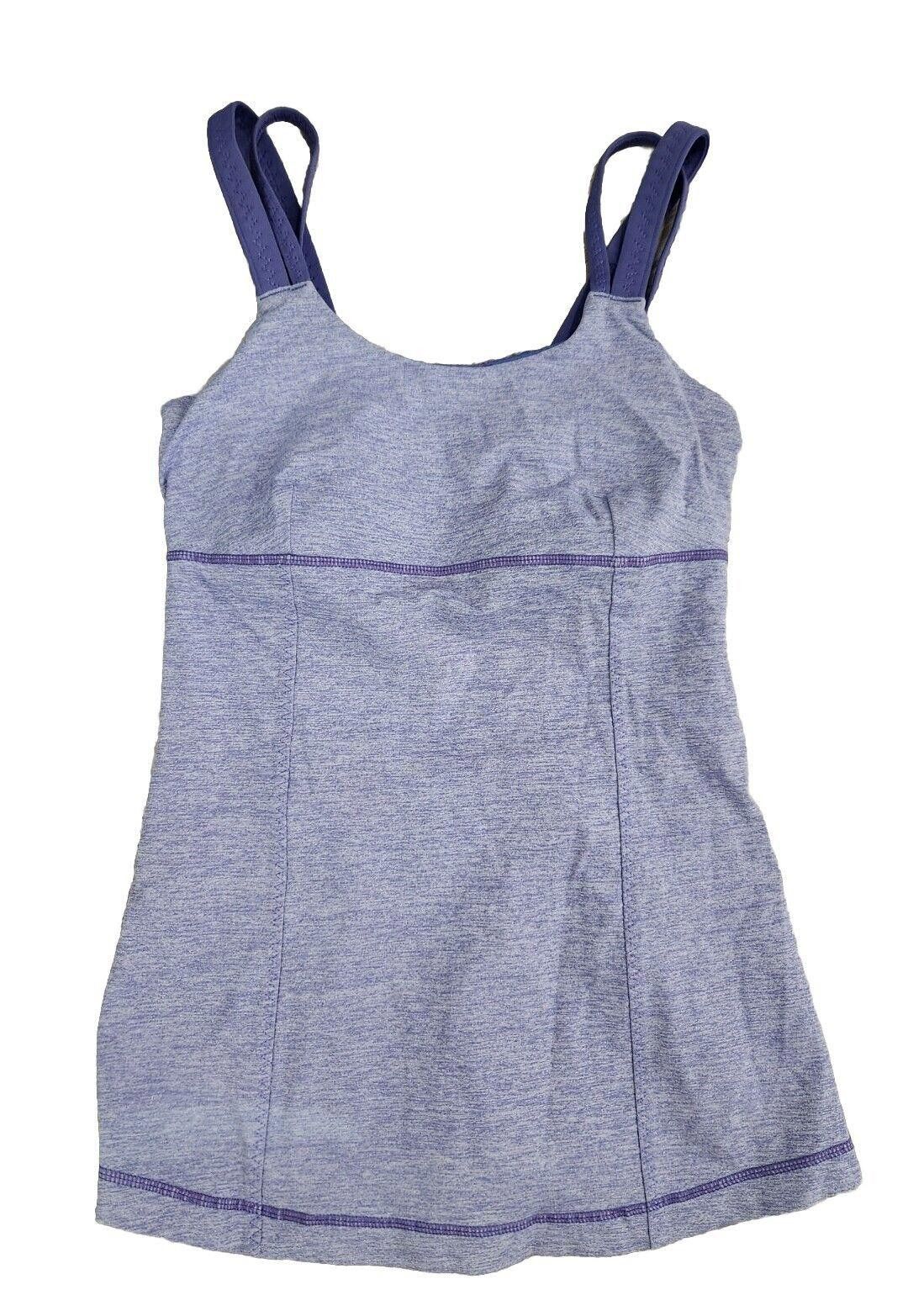 Designer Lululemon Active Strength Tank Top Size 4 Lavender Size S / US 4 / IT 40 - 1 Thumbnail