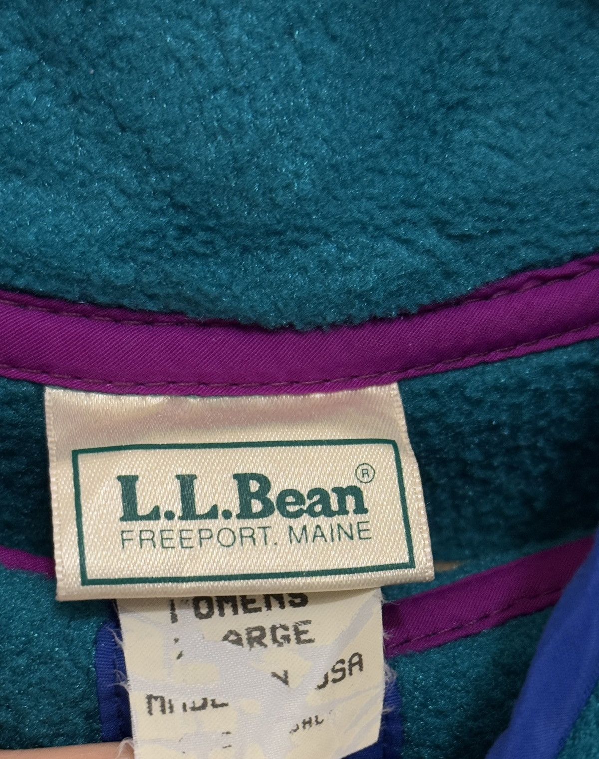 L.L. Bean × Vintage L.L Bean Vintage Polar Size L / US 10 / IT 46 - 4 Thumbnail