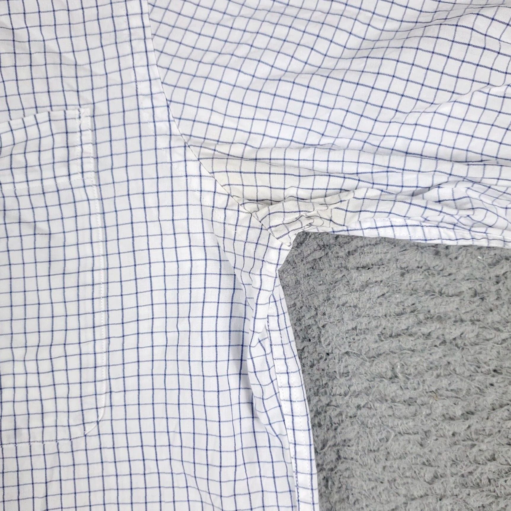 Tommy Hilfiger Tommy Hilfiger Mens Medium Long Sleeve Button-Up Shirt Blue Check Casual Modern Size US M / EU 48-50 / 2 - 4 Thumbnail