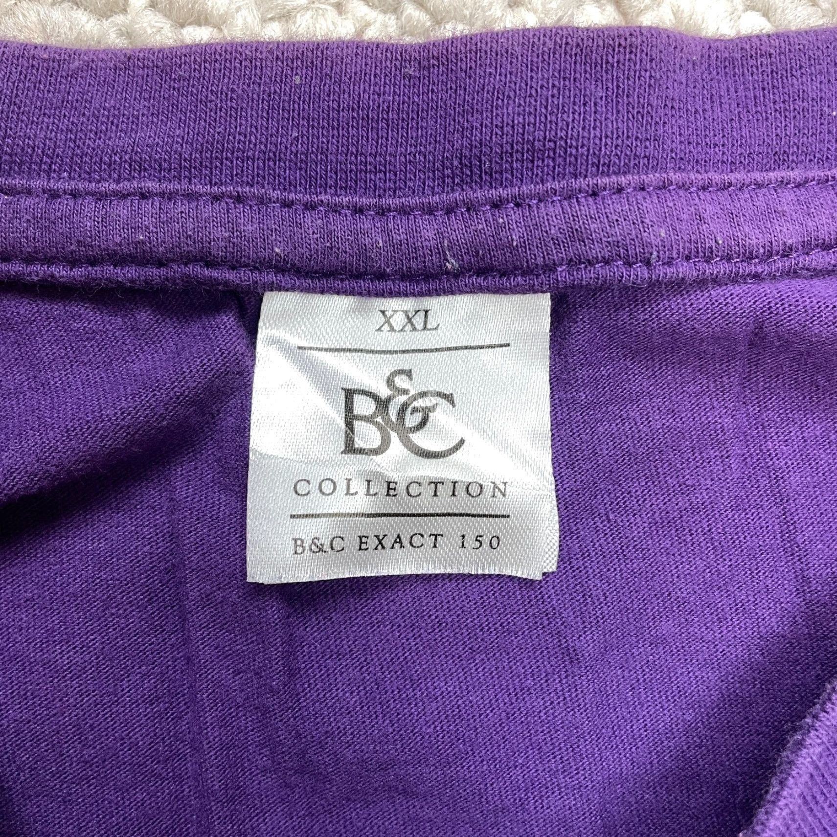 Vintage B&C Collection Shirt Mens 2XL Purple Evolution Jazz Music Logo Short Sleeve Crew Neck T-Shirt Size US XXL / EU 58 / 5 - 3 Thumbnail