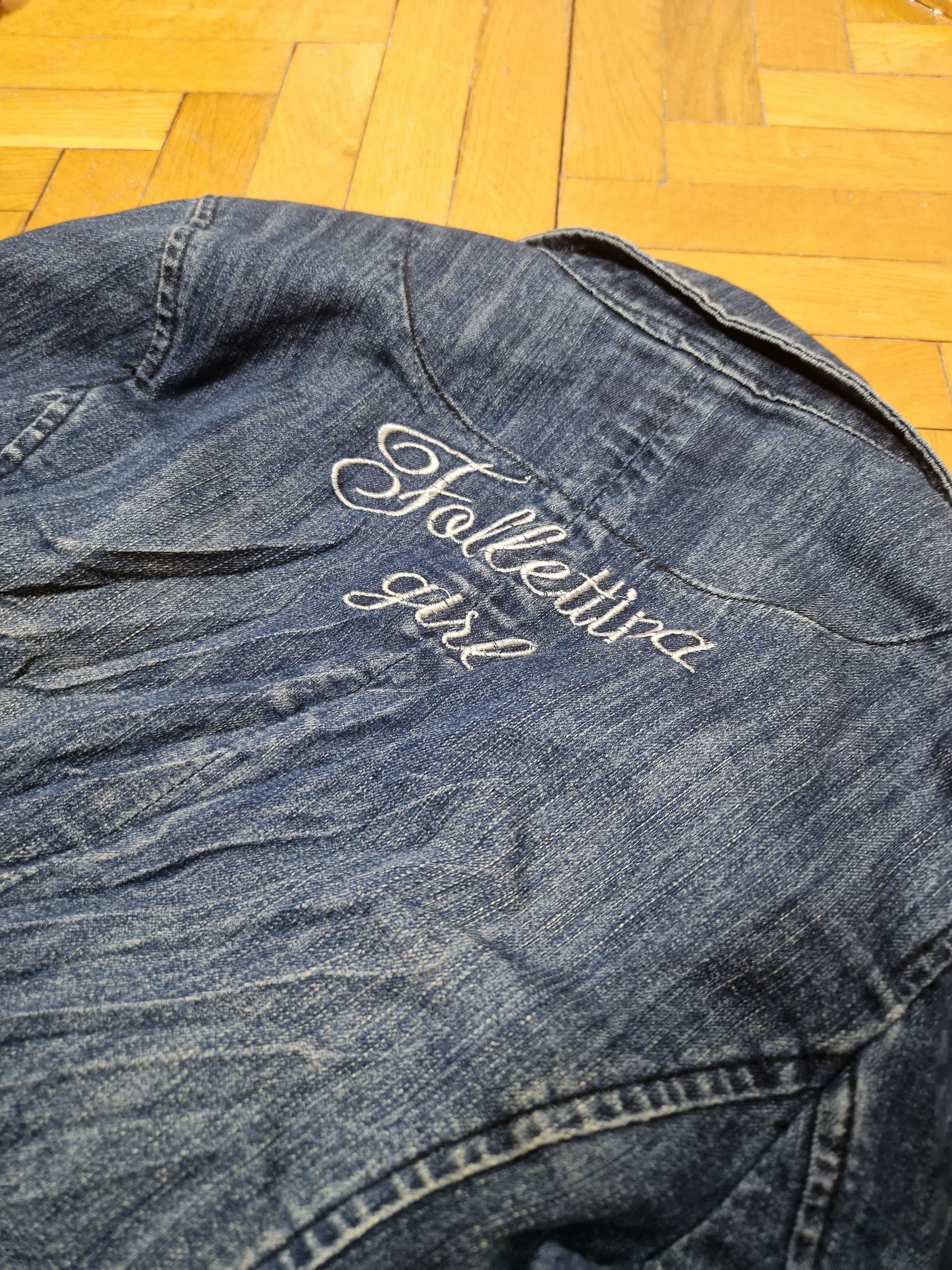 Vintage vintage denim jacket blazer Size S / US 4 / IT 40 - 12 Thumbnail