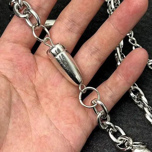 Jewelry Tomomi x Ayumi 3 layers Punk Long Metal Wallet Belt Chain Size ONE SIZE - 2 Thumbnail