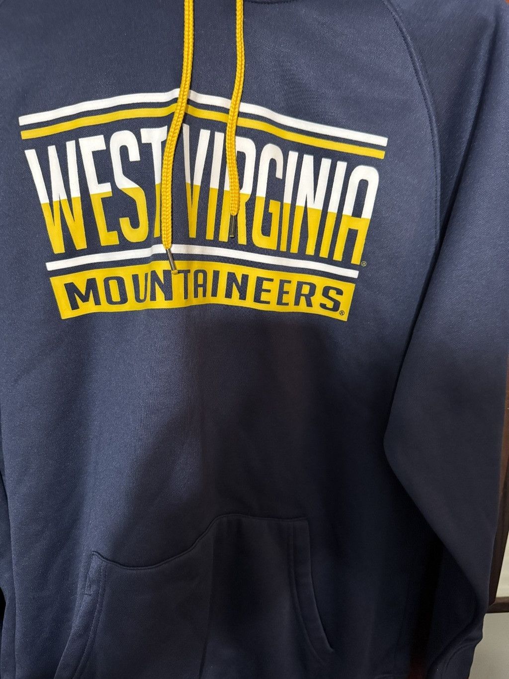 Colosseum Athletics West Virginia Mountaineers Football Hoodie Men Size L Blue Size US L / EU 52-54 / 3 - 3 Thumbnail