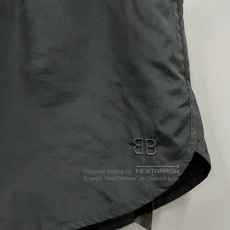 Balenciaga Balenciaga Double B Embroidered Shorts. Size US 38 / EU 54 - 3 Thumbnail