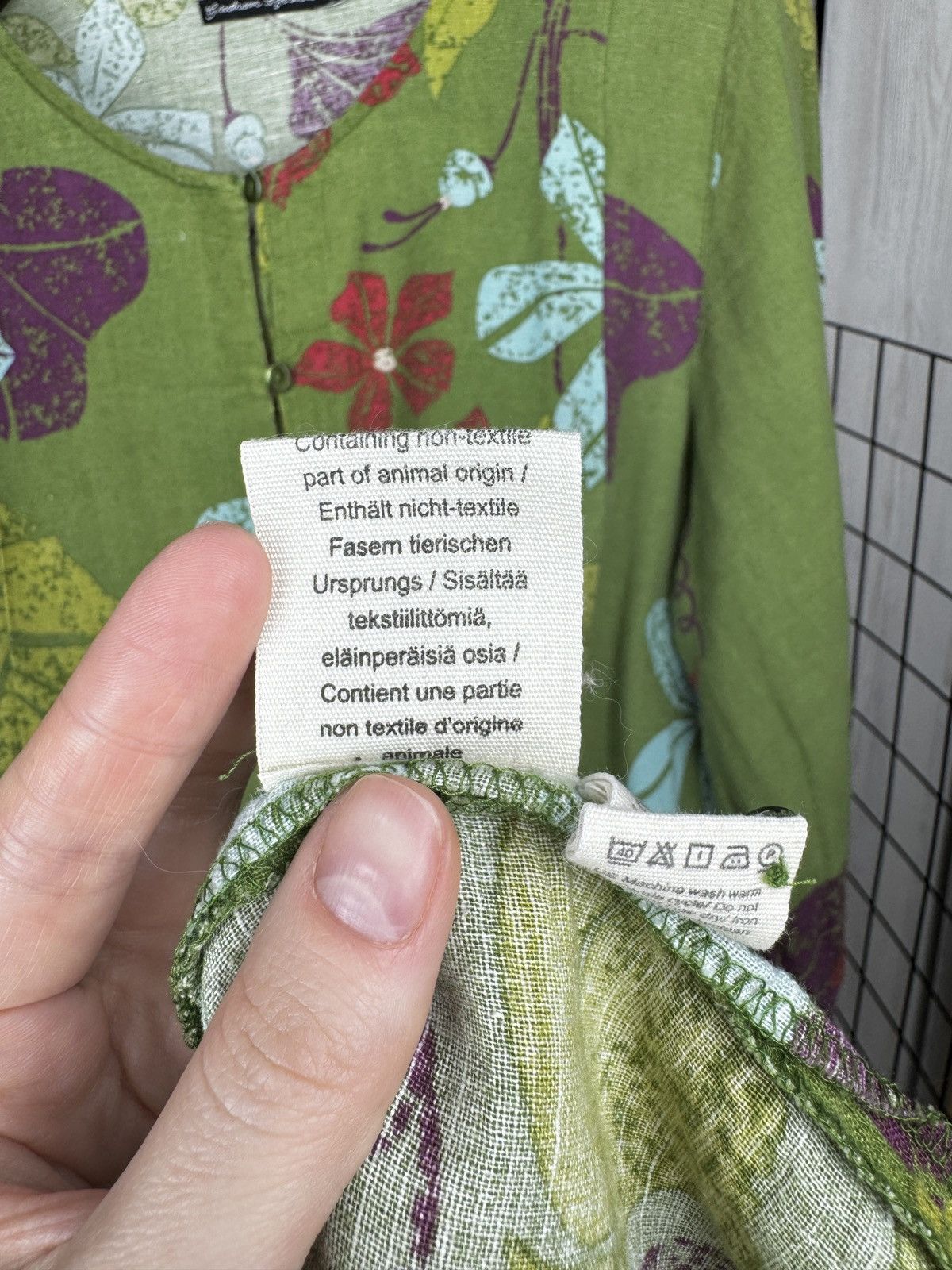 Gudrun Sjoden Gudrun Sjödén Flower cotton linen ling sleeve sleeve dress M Size M / US 6-8 / IT 42-44 - 12 Thumbnail