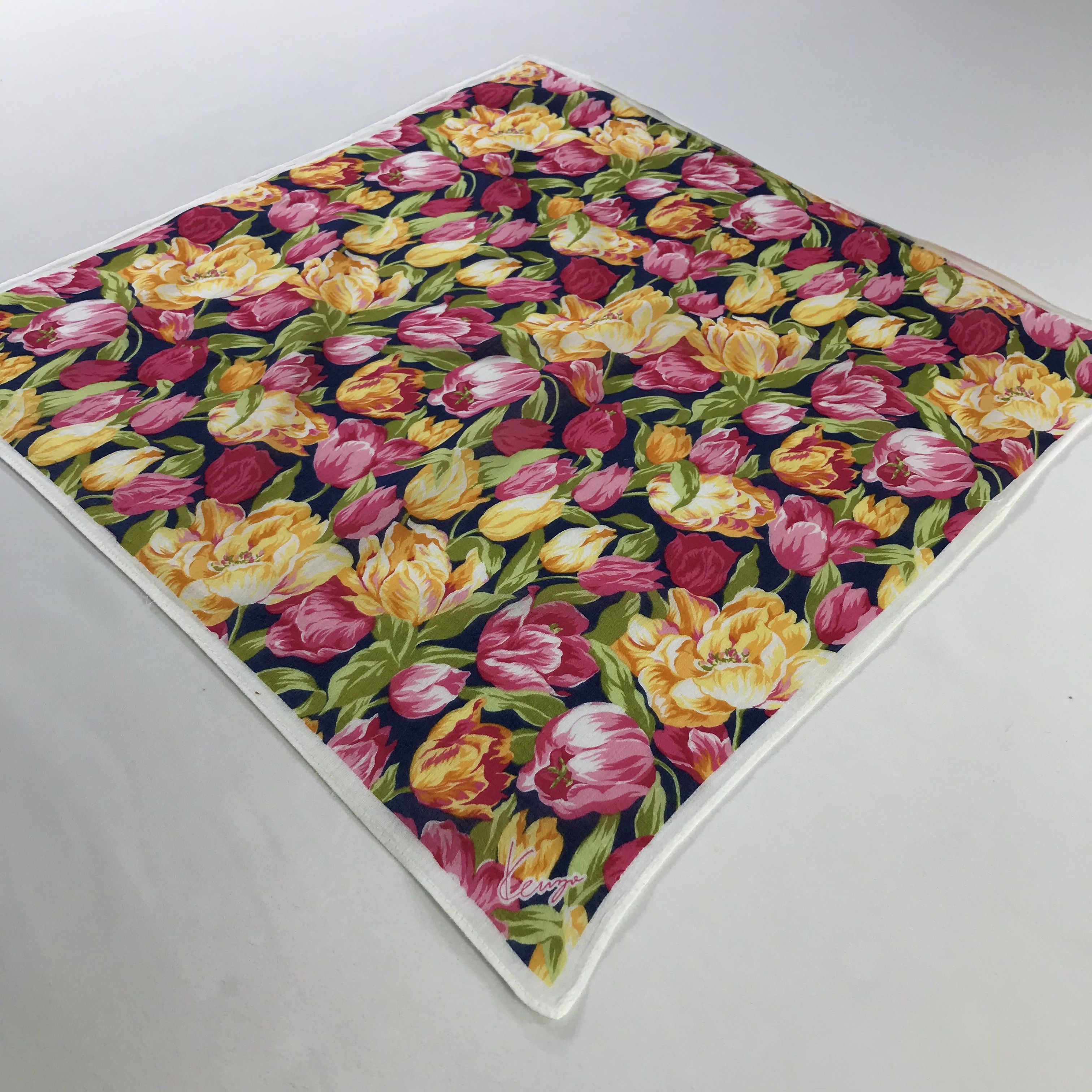 Kenzo × Vintage Kenzo Bandana/ Handkerchief / Neckerchief Size ONE SIZE - 4 Thumbnail