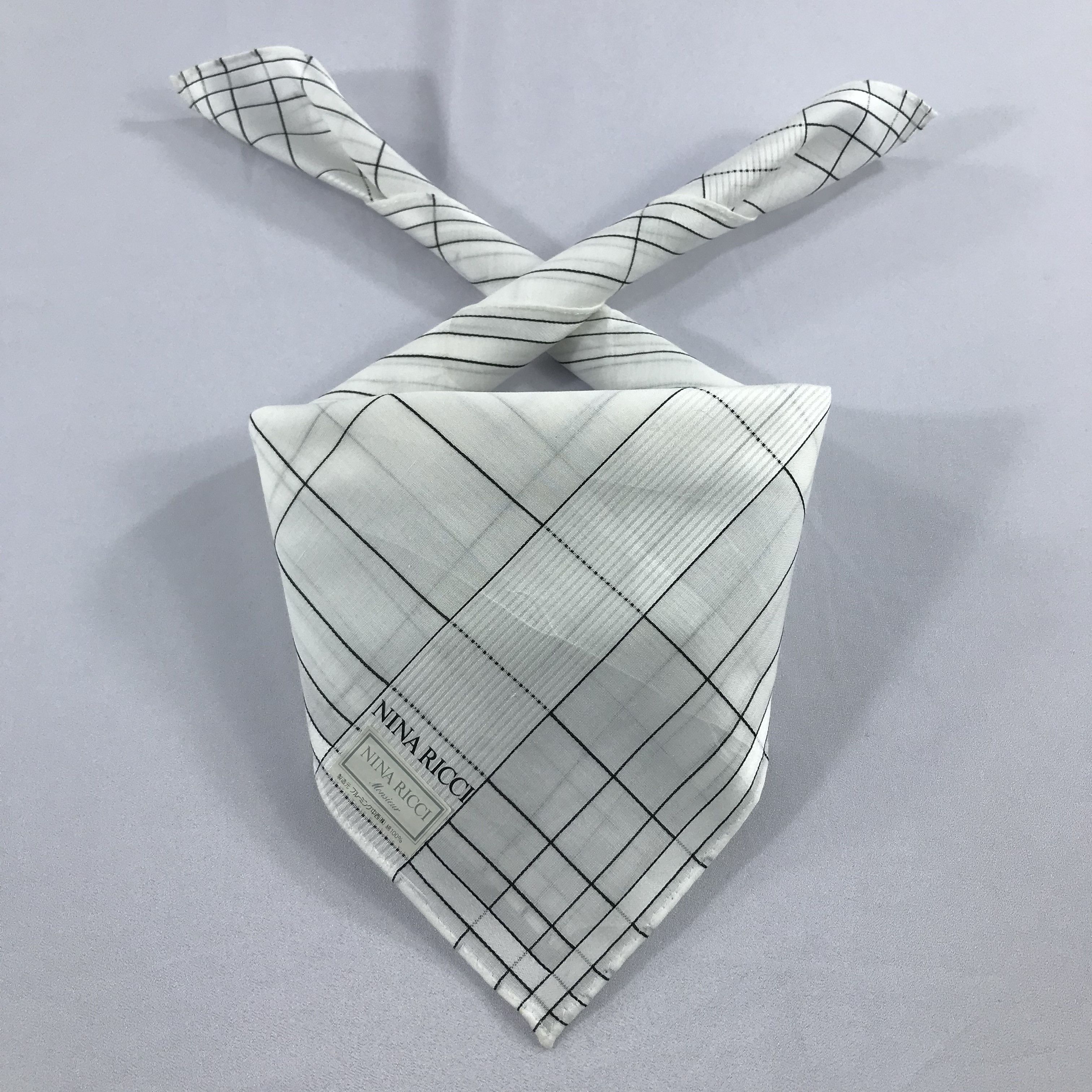 Nina Ricci × Vintage Nina Ricci Bandana / Handkerchief / Neckerchief - S1986 Size ONE SIZE - 3 Thumbnail